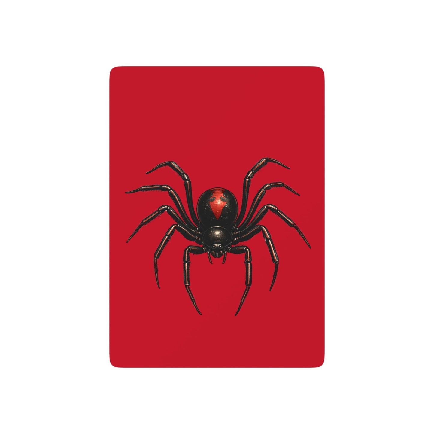 Aussie Red Back Spider Playing Cards