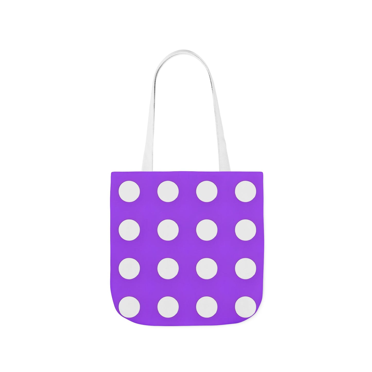 Parker's Purple Polka Dot Tote Bag
