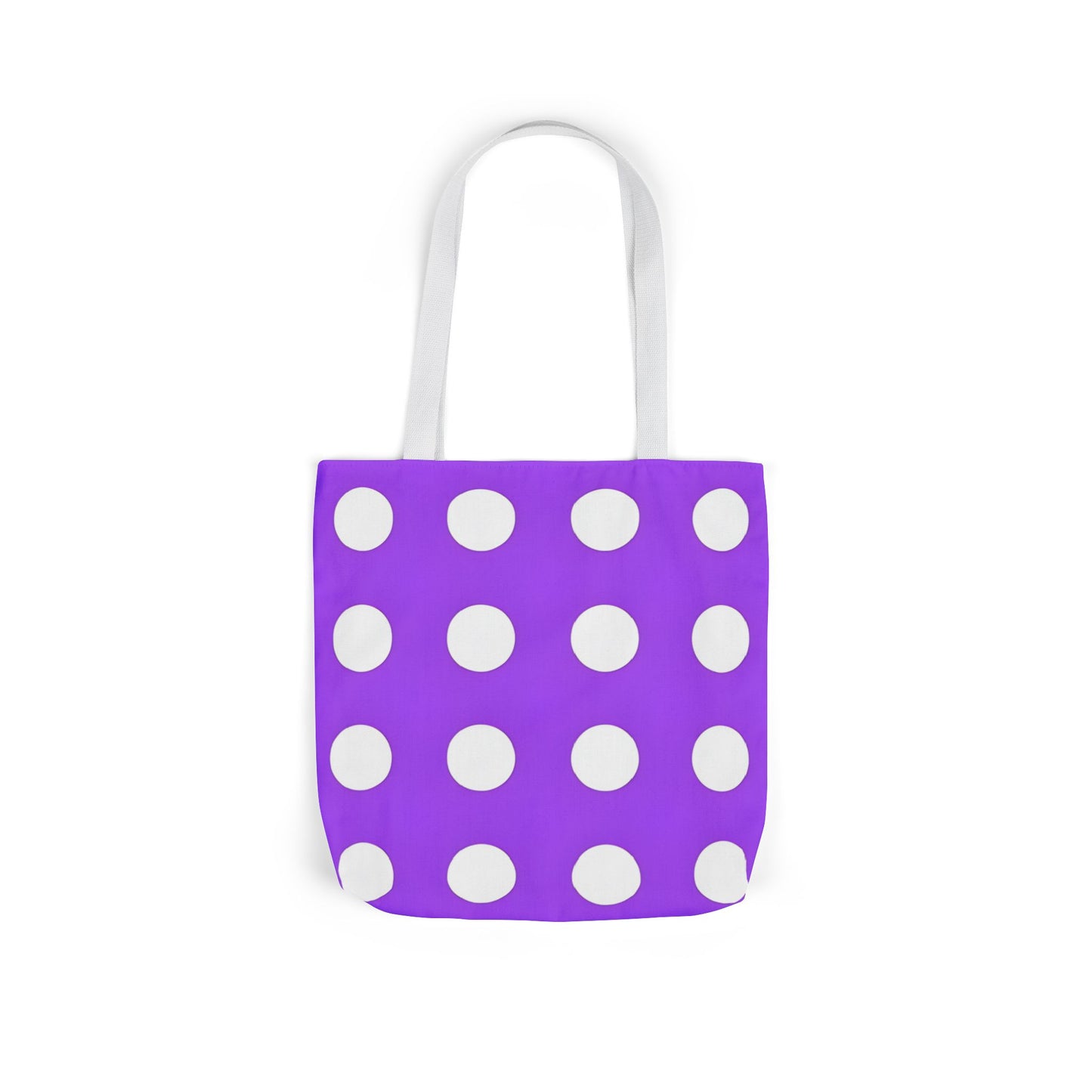 Parker's Purple Polka Dot Tote Bag