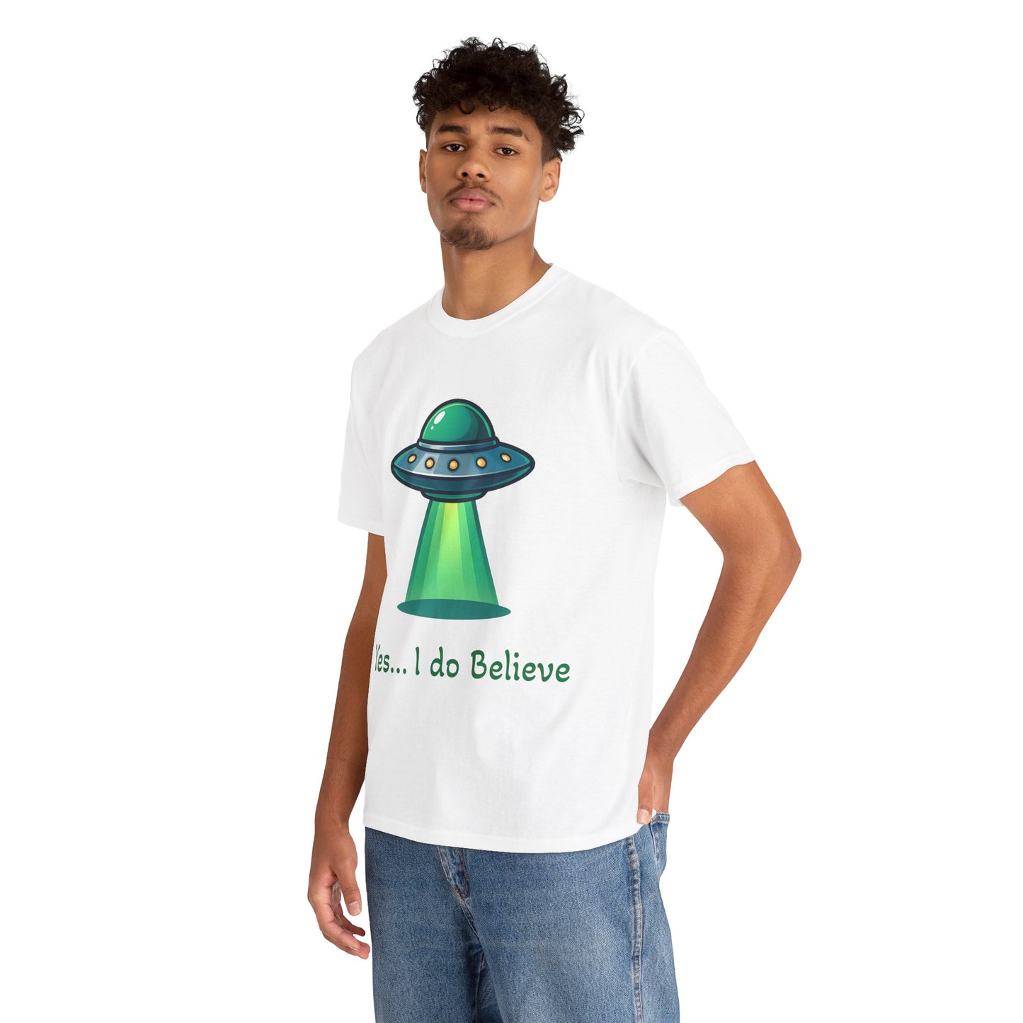 Uri's UFO "Yes... I Do Believe" Adult Shirt