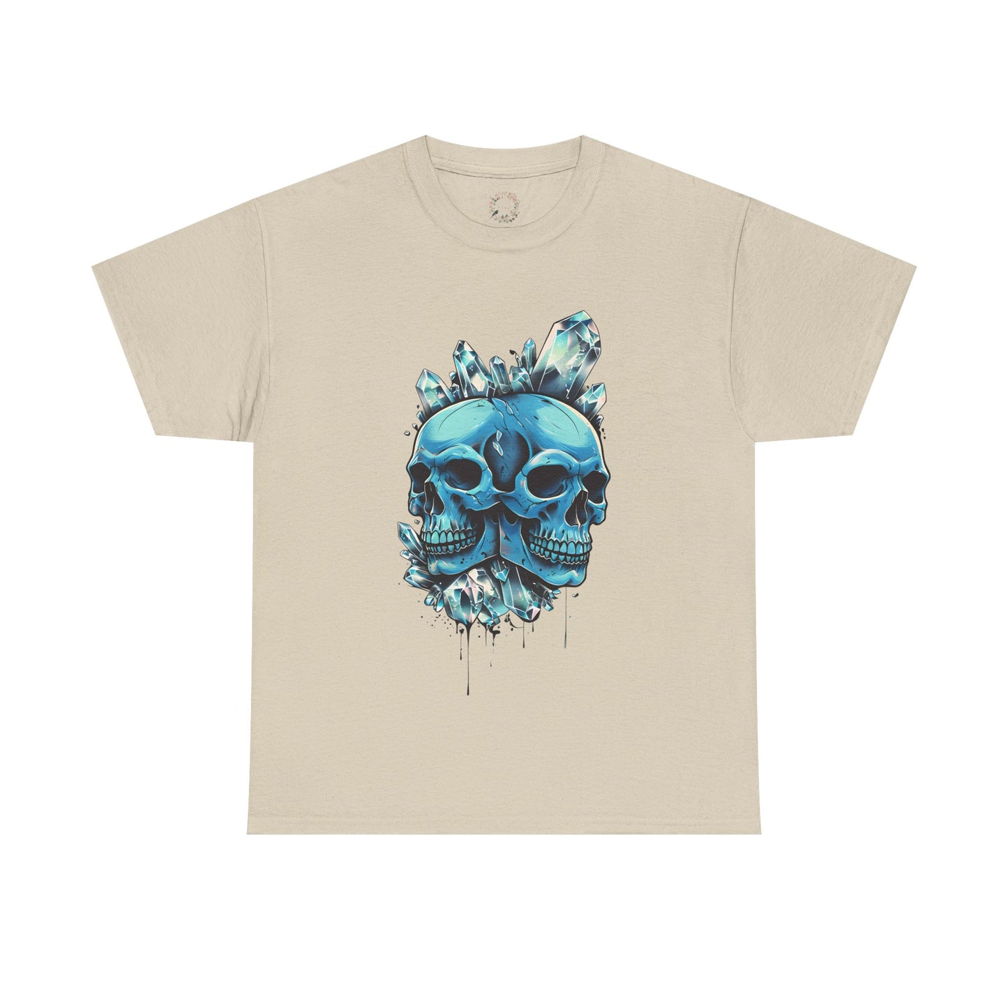 Buzz's Blue Double Skull Adult Shirt