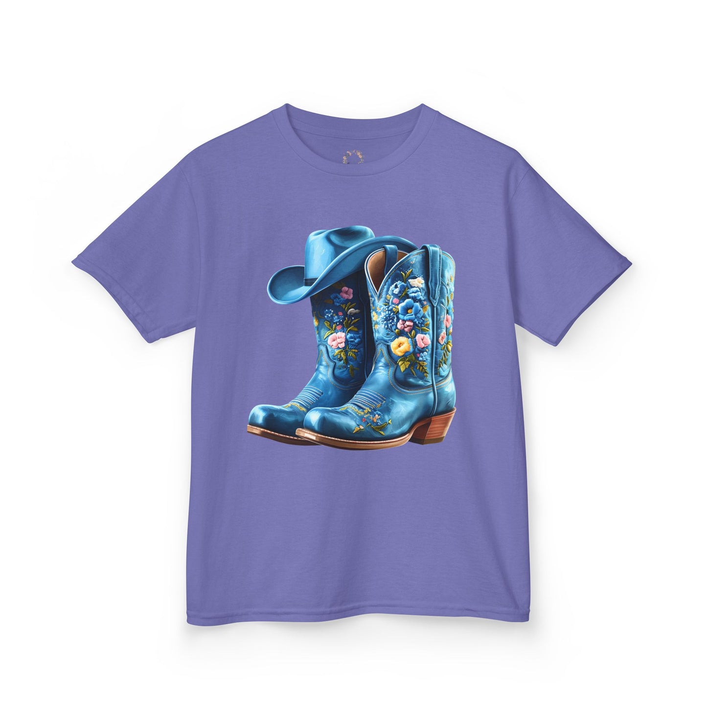 Kia's Cowboy Boots Youth Top