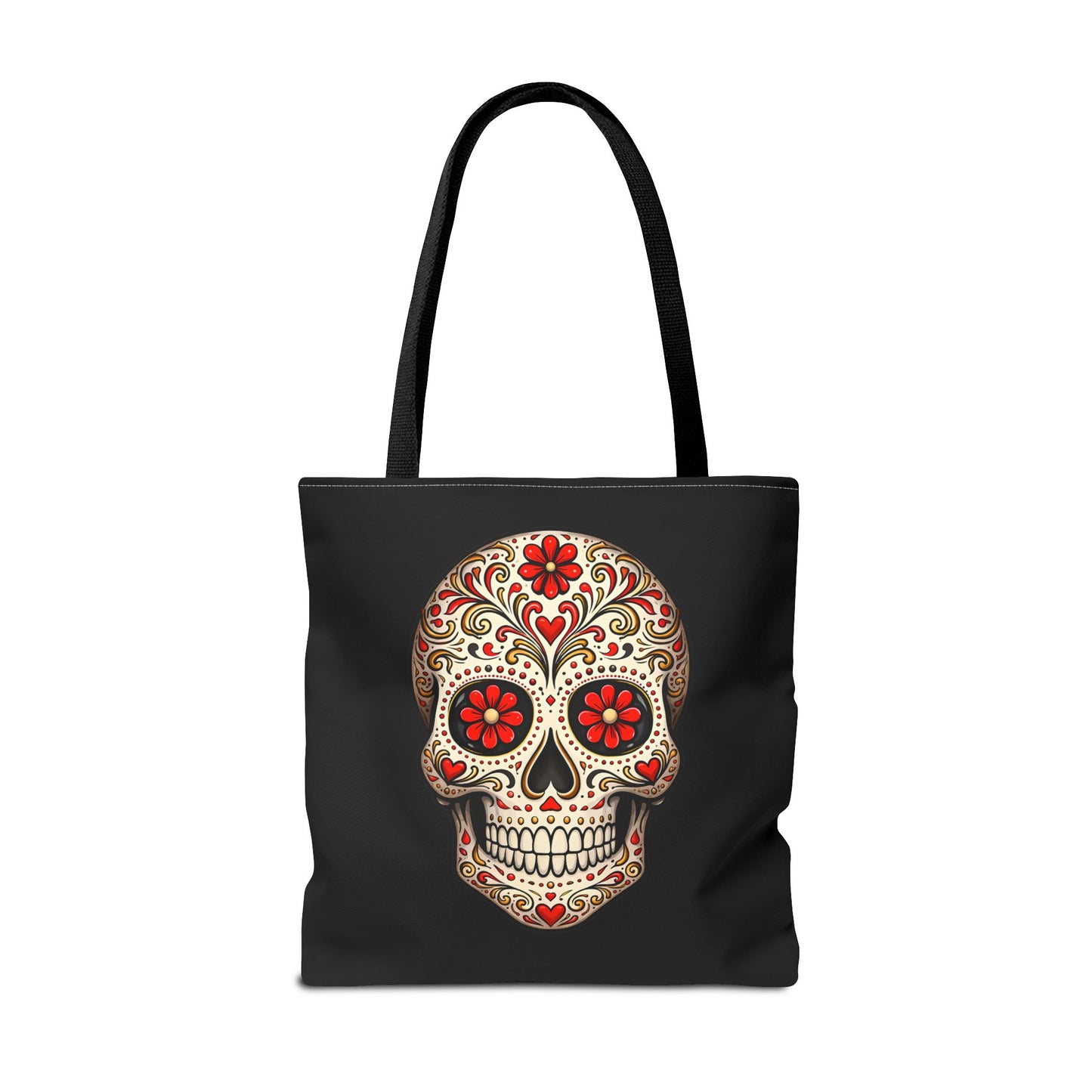 Ruby's Red Sugar Skull Tote Bag
