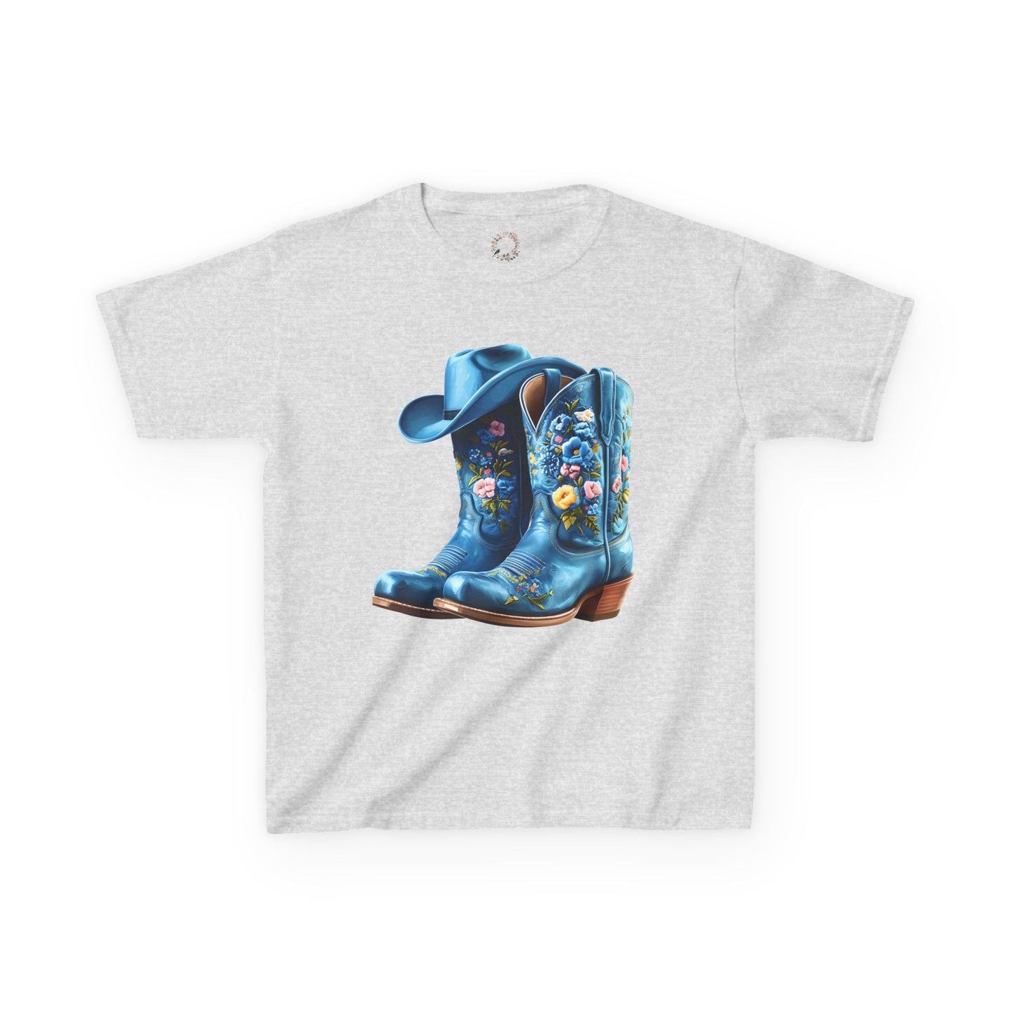 Kia's Cowboy Boots Youth Top