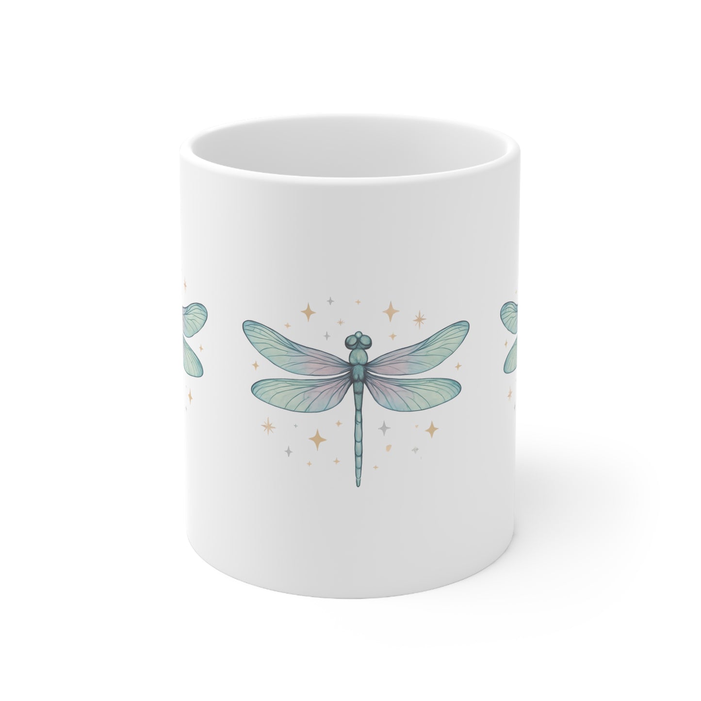 Dorian's Dragonfly Ceramic Mug, Coffee Cup