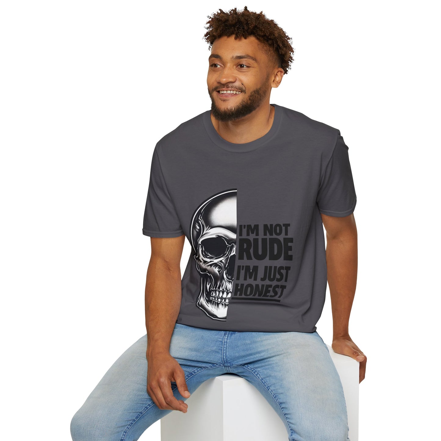 Rod's Rude Skull Graphic Adult Shirt