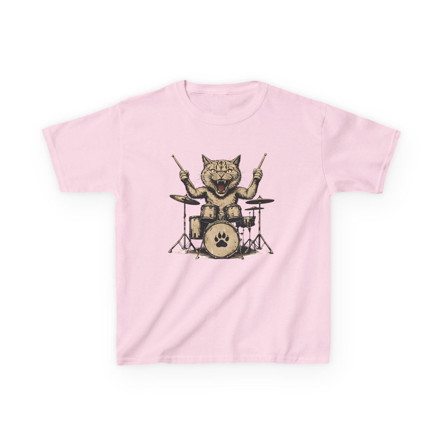 Dave's Drummer Cat Youth Top