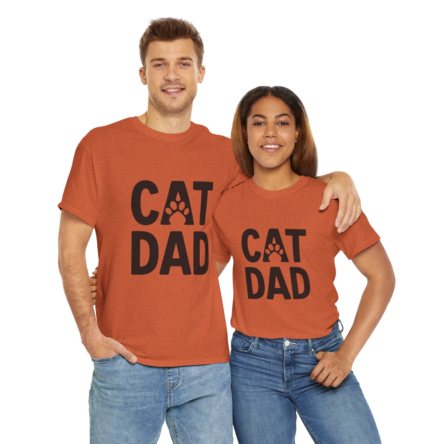 Chuck's Cat Dad Adult Shirt
