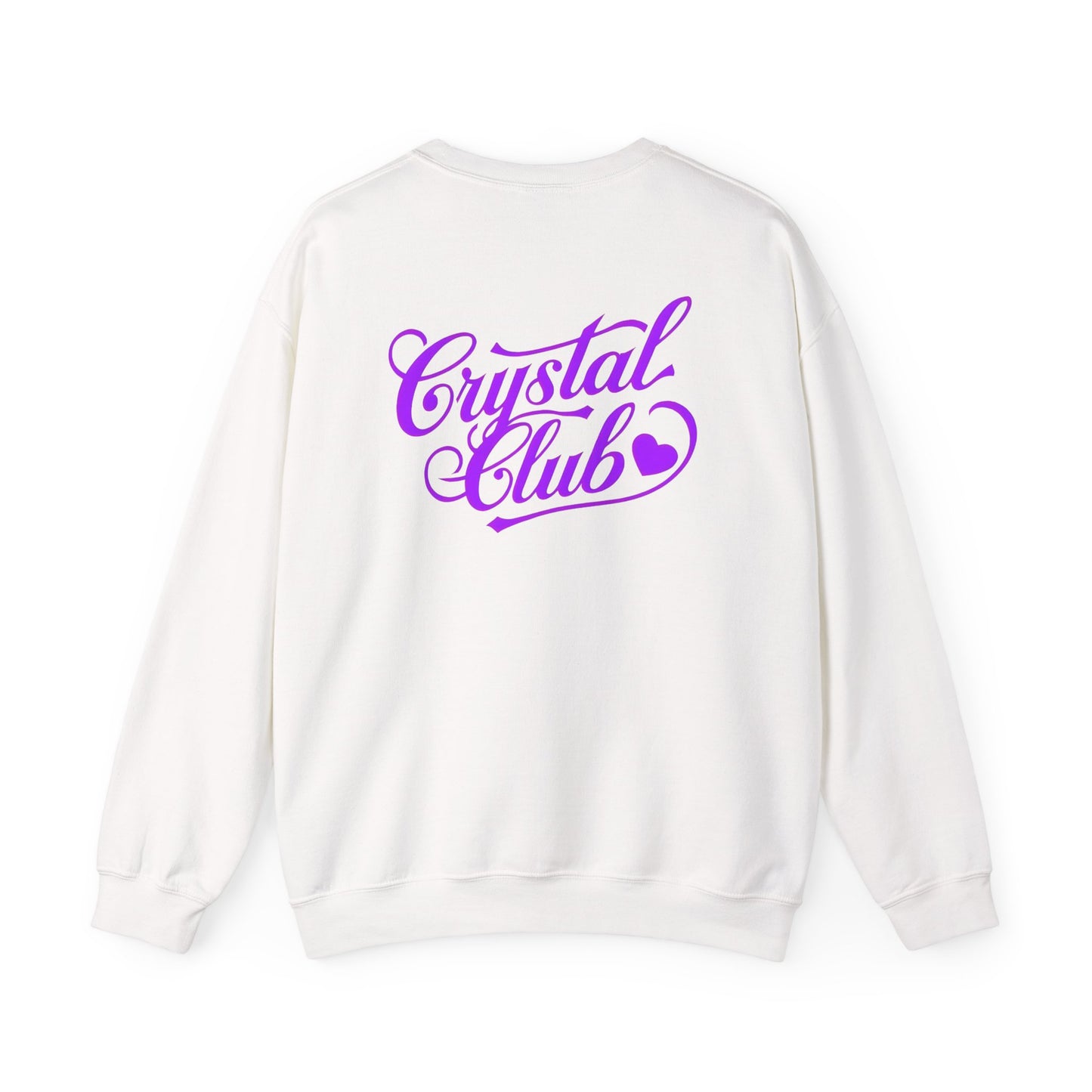 Purple Crystal Club Adult Sweatshirt - Crewneck