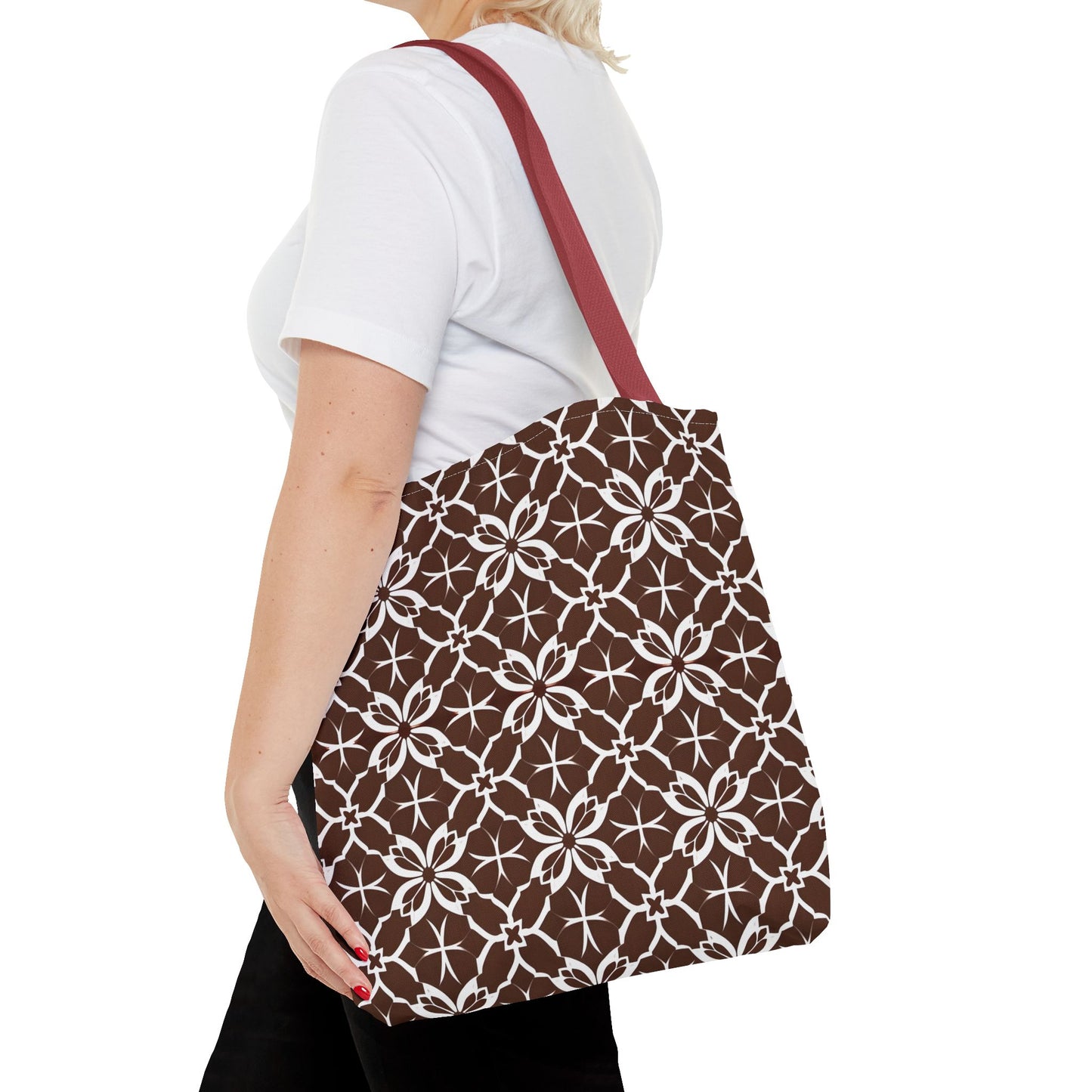 Brook's Brown Tile Tote Bag