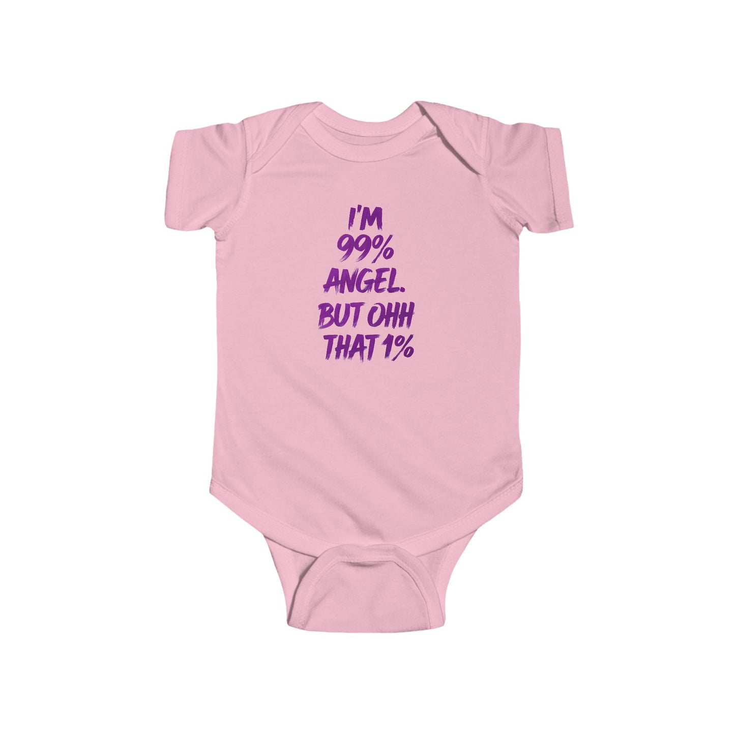 Montana's 99% Angel Infant Bodysuit