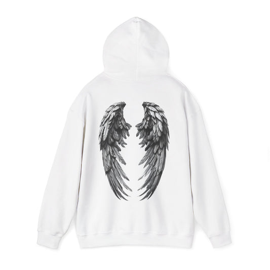 Wayne's Eagle & Wing Print Adult Sweatshirt - Hooded