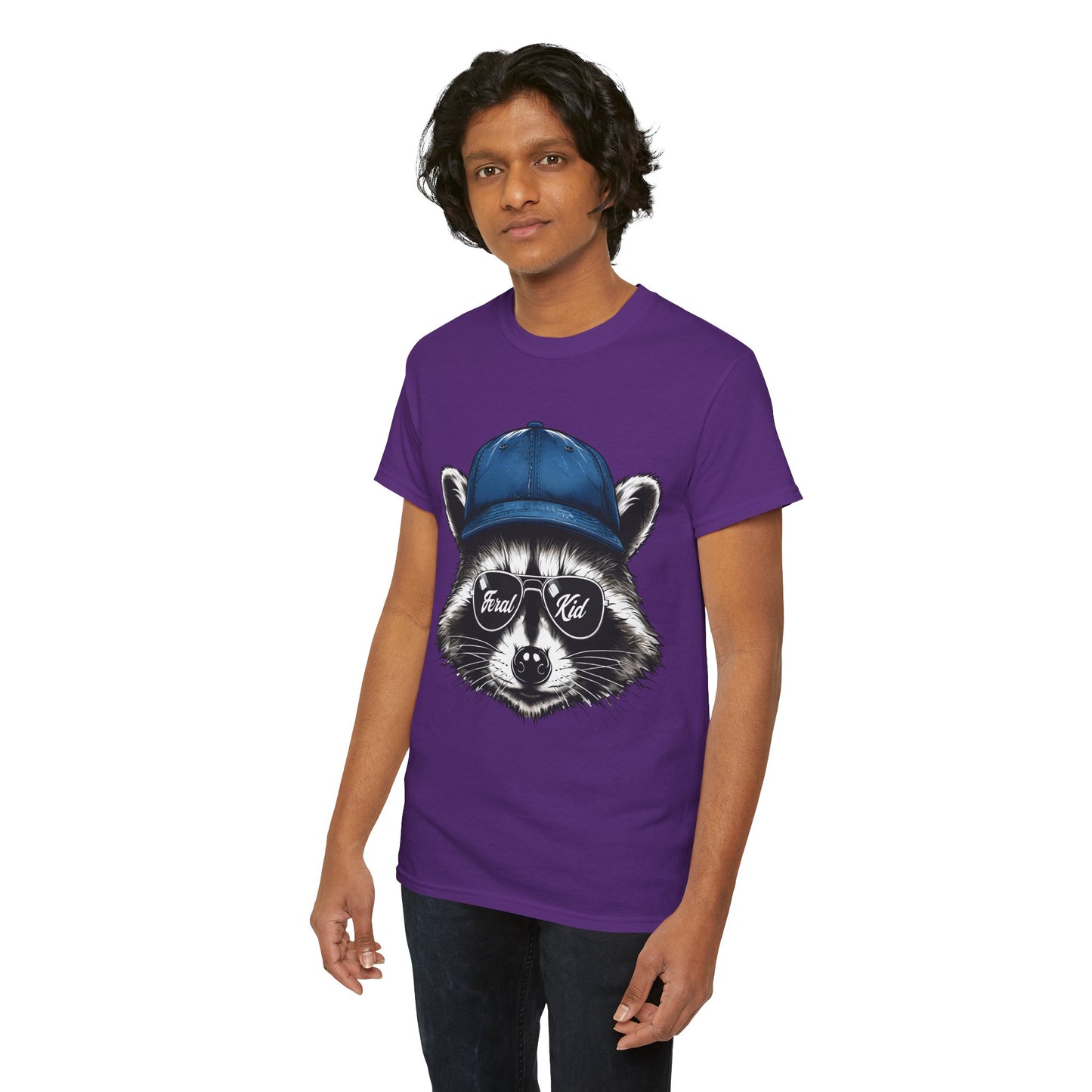 Foley's Feral Kid Raccoon Adult Shirt