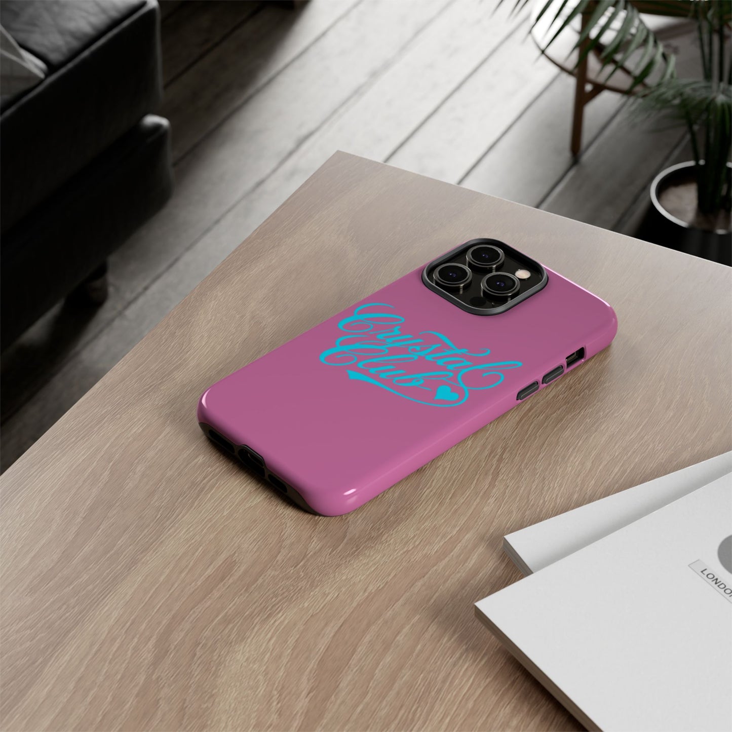 Blue Crystal Club Tough Phone Case
