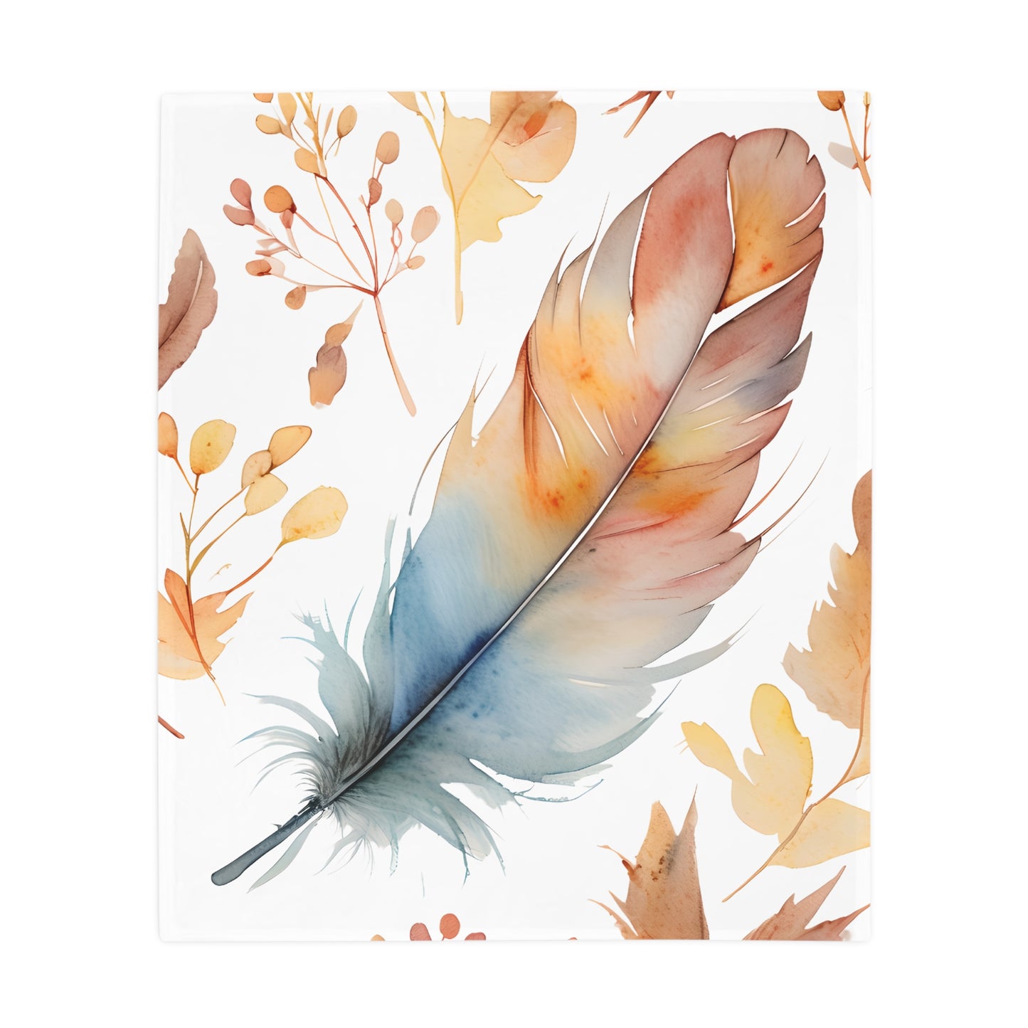 Arizona's Feather Fleece Blanket