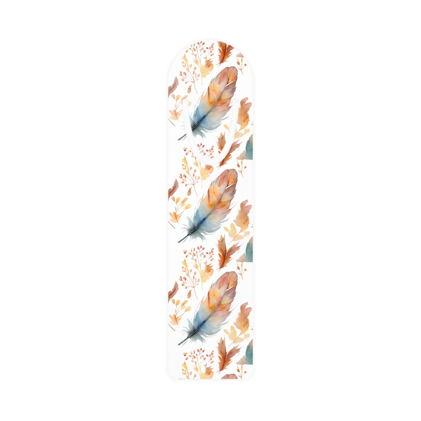 Feather's  Metal Bookmark