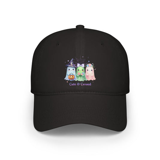 Caitlyn Cute & Cursed Low Profile Baseball Cap