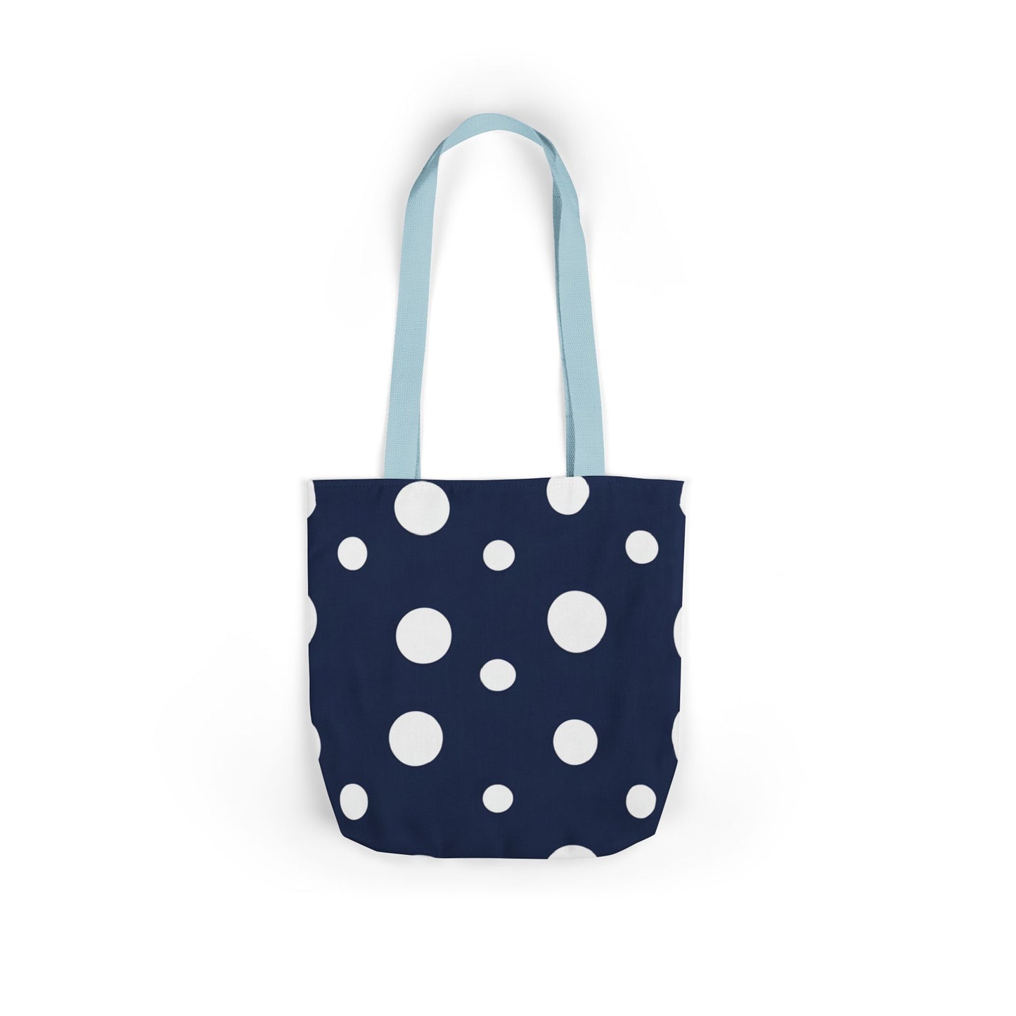 Bonnie's Navy Polka Dot Tote Bag