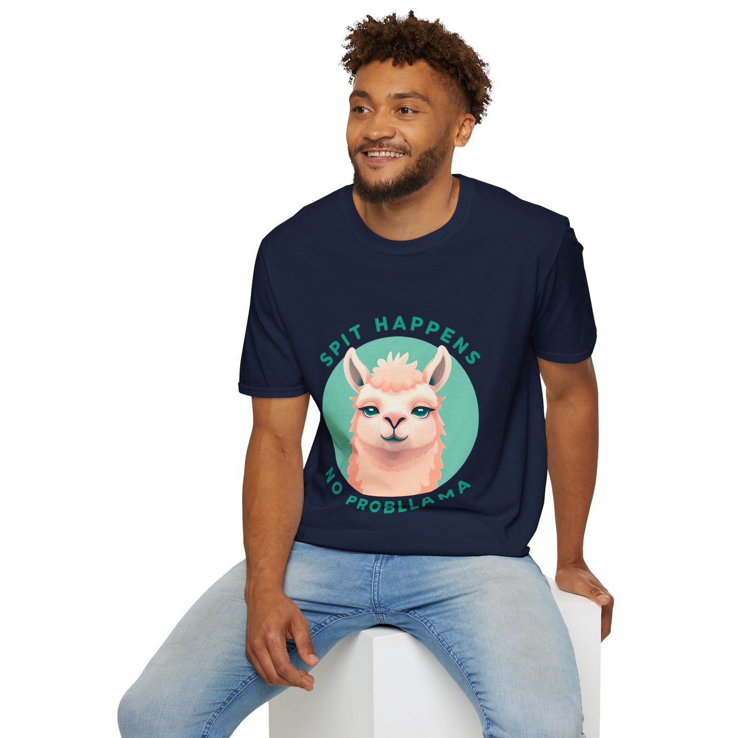 Tiz's Funny Llama Adult Shirt
