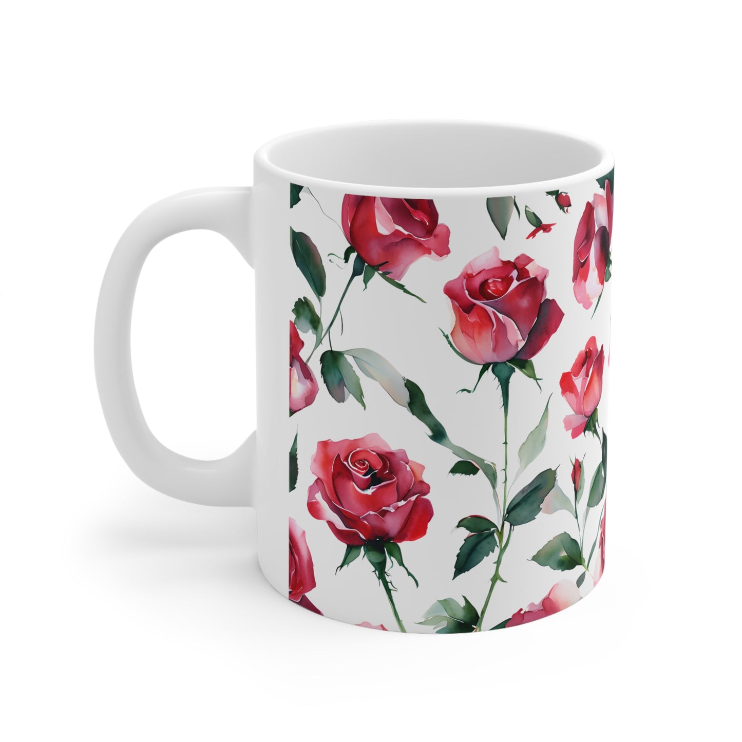 Remi's Rose Ceramic Mug, Coffee Cup