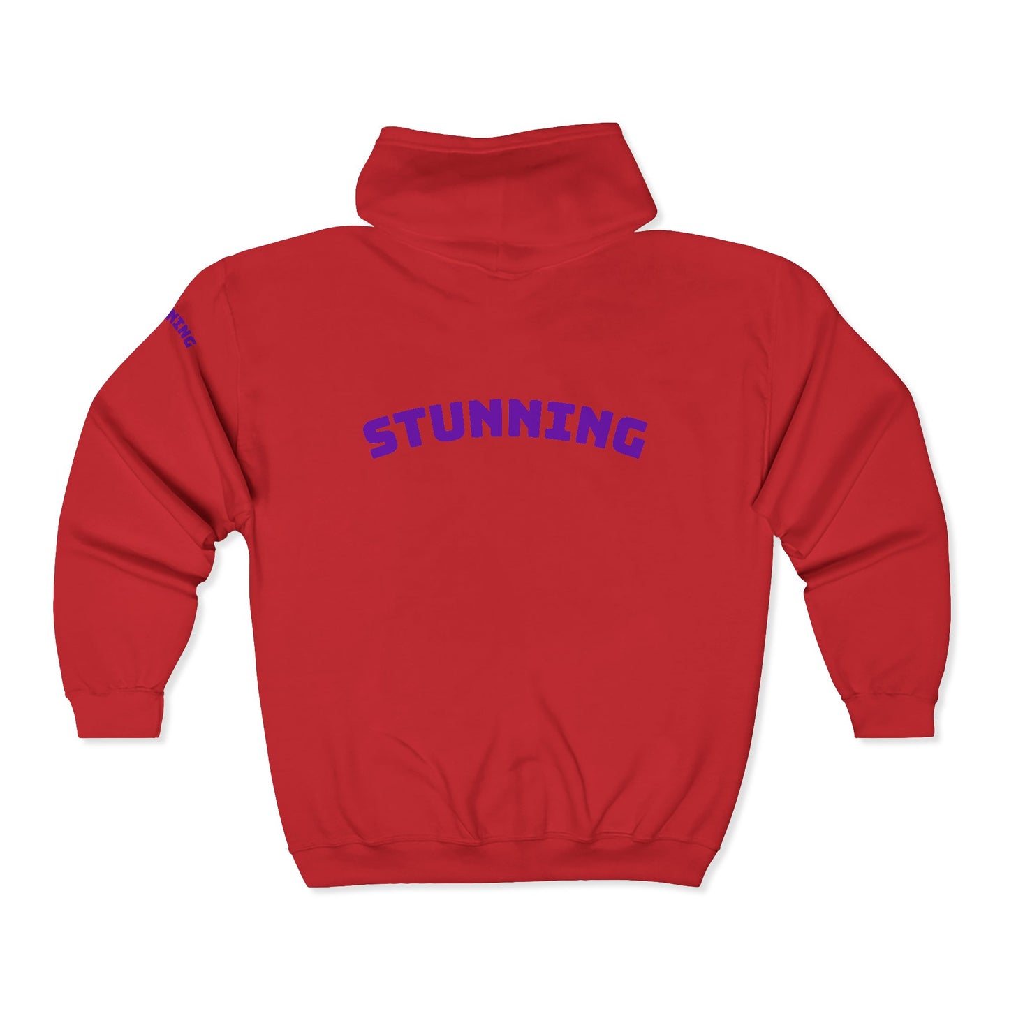 Stunning Adult Full Zip Sweatshirt - Hooded