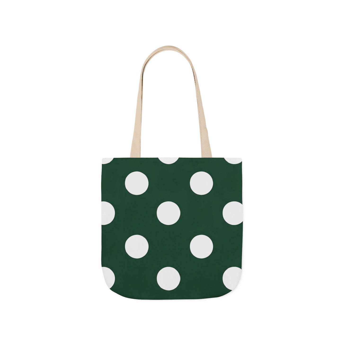 Gretel's Green Polka Dot Tote Bag