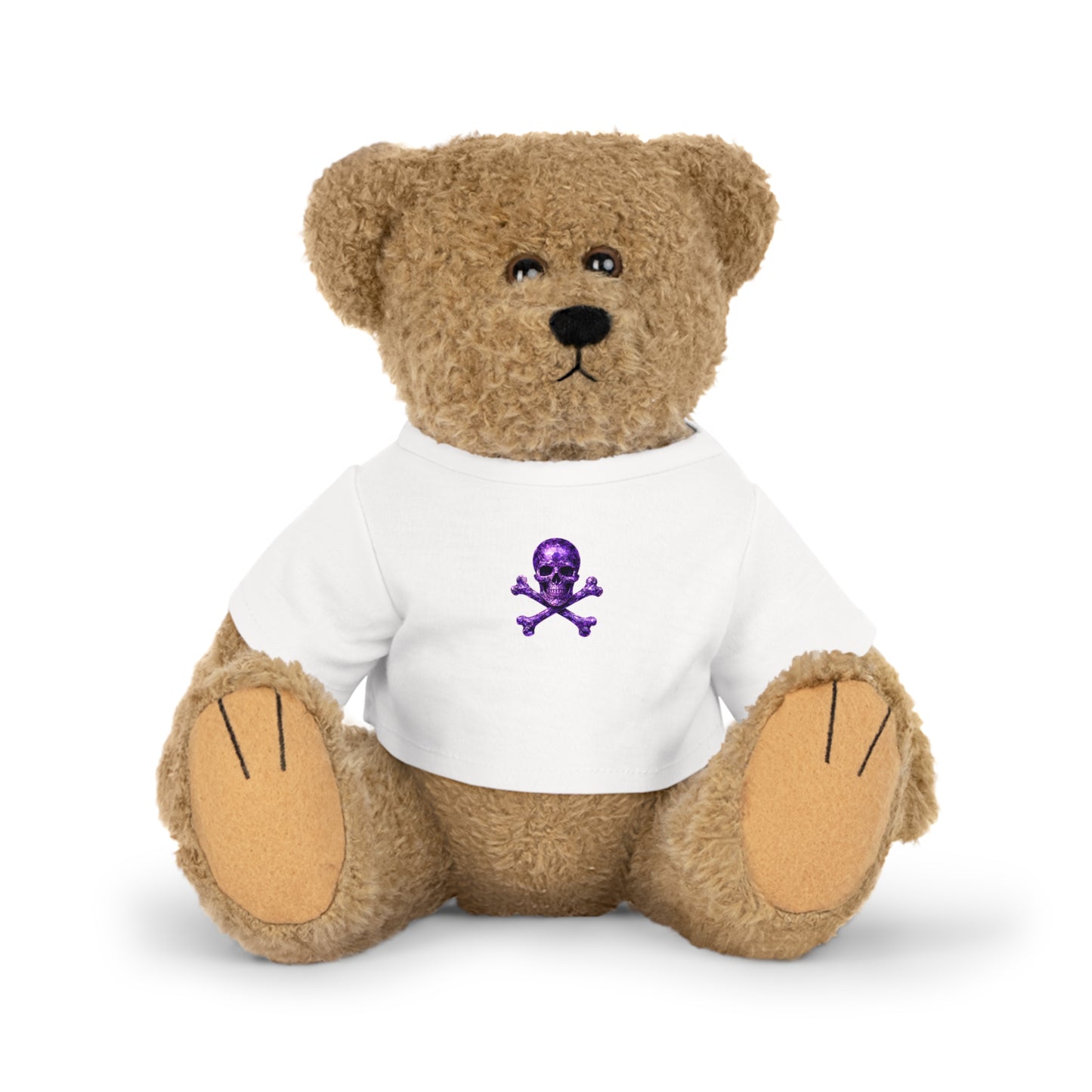 Annie's Amethyst Skull & Crossbones Plush Teddy