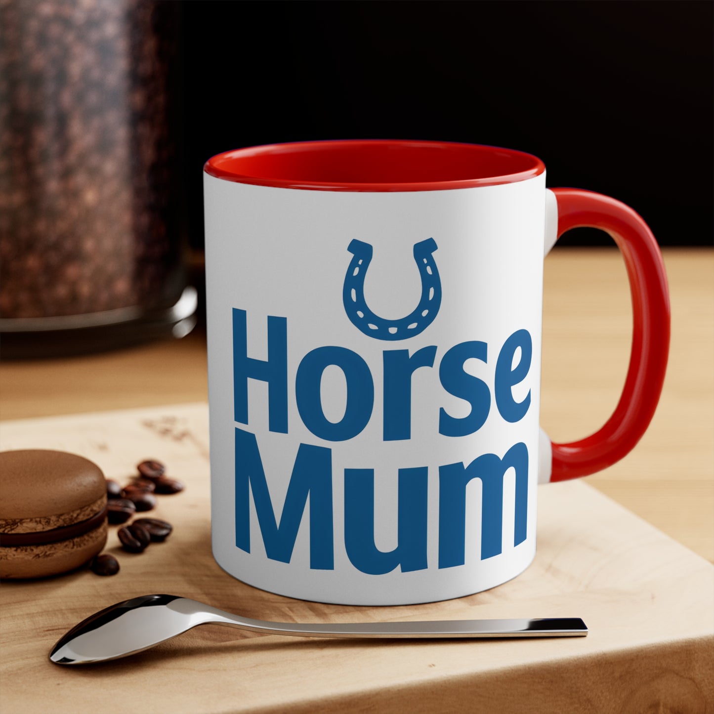 Hallie's Horse Mum Ceramic Mug, Coffee Cup