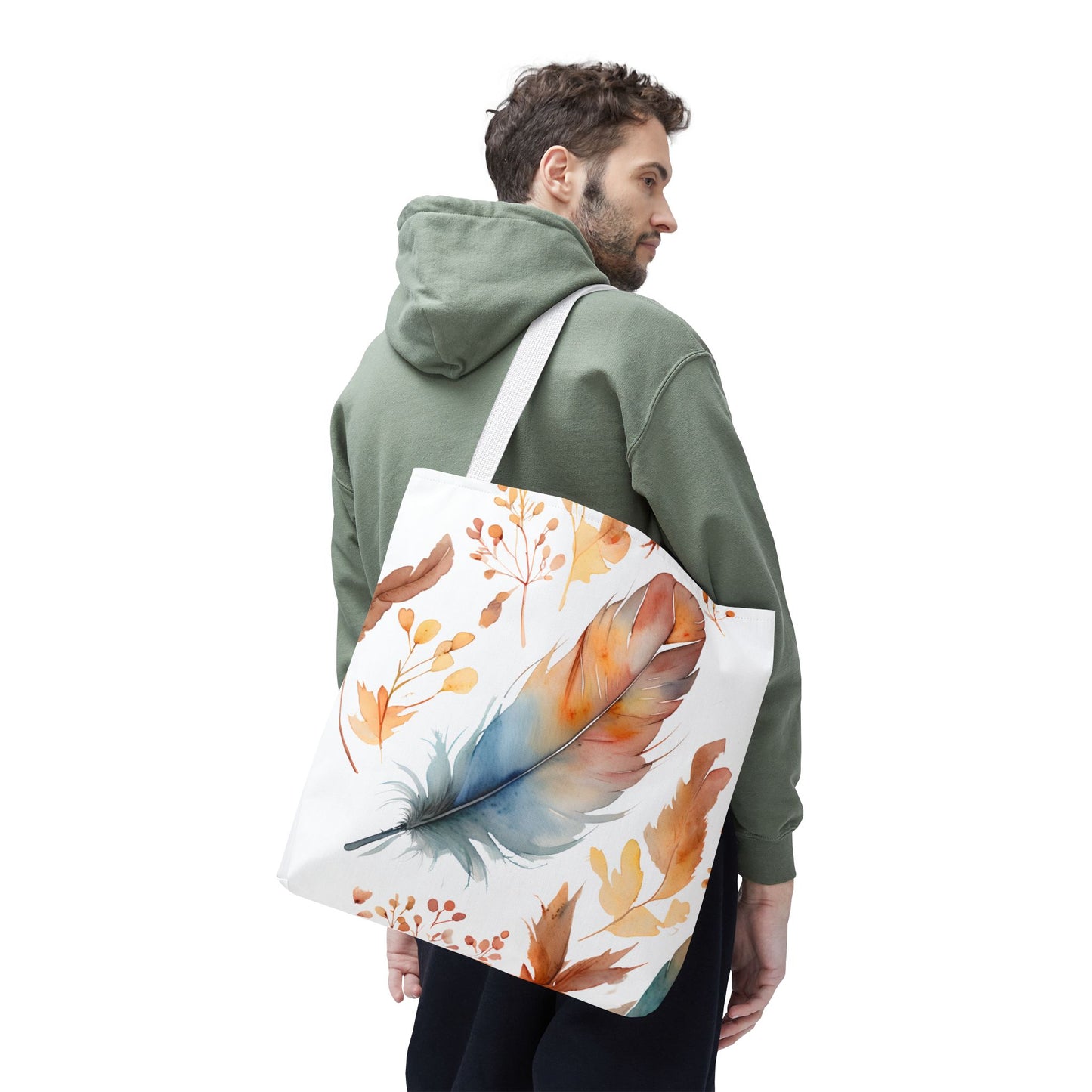 Farah's Feather Tote Bag