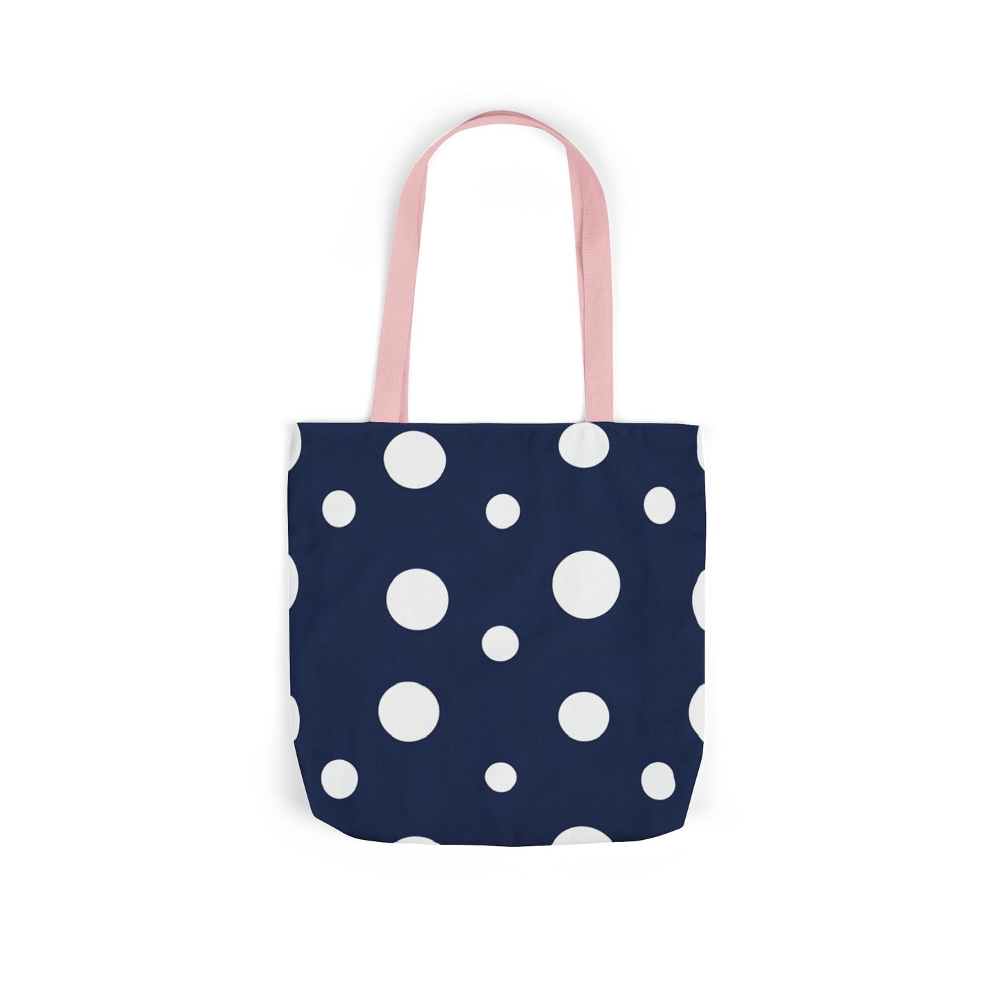Bonnie's Navy Polka Dot Tote Bag
