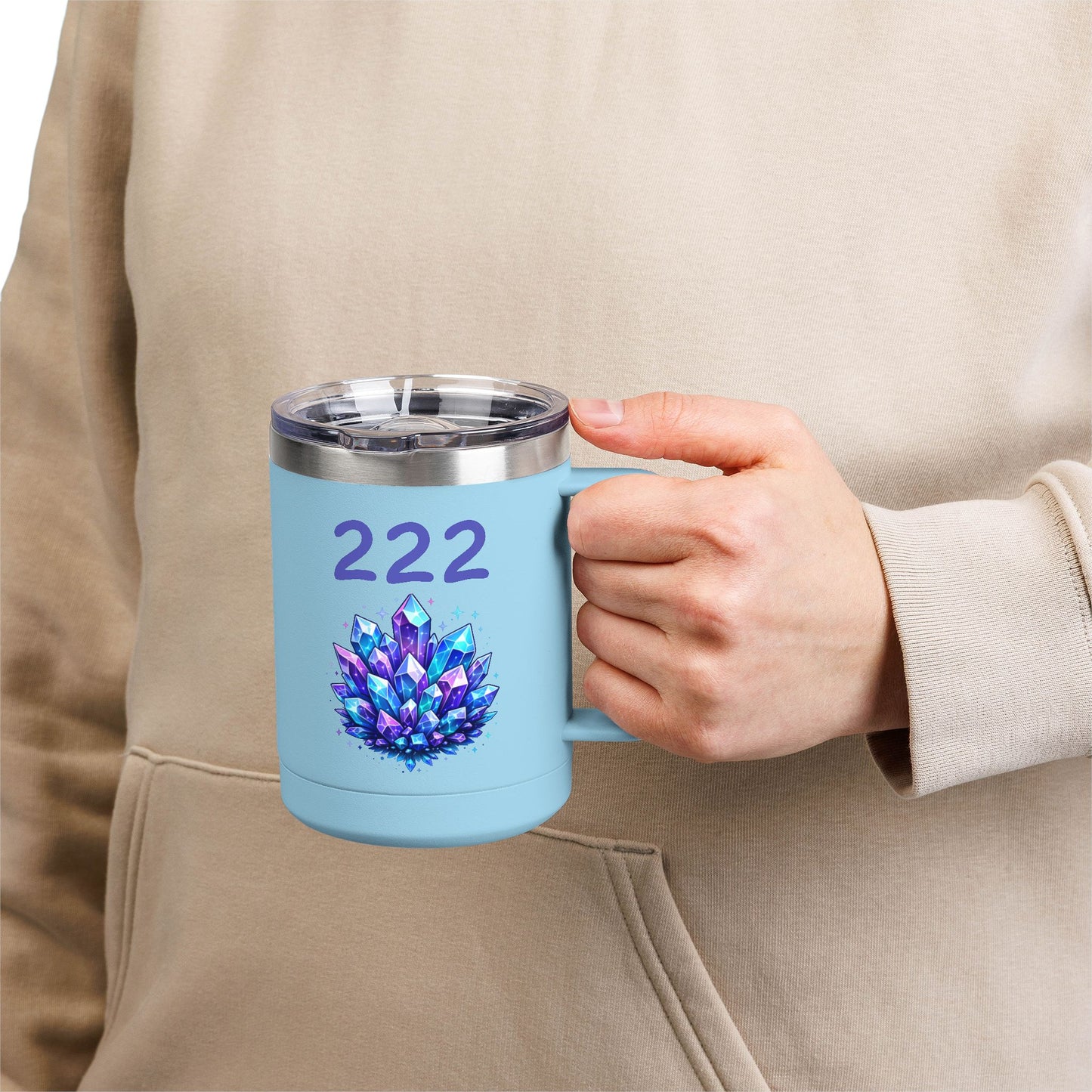 222 Crystal Coffee Mug Tumbler