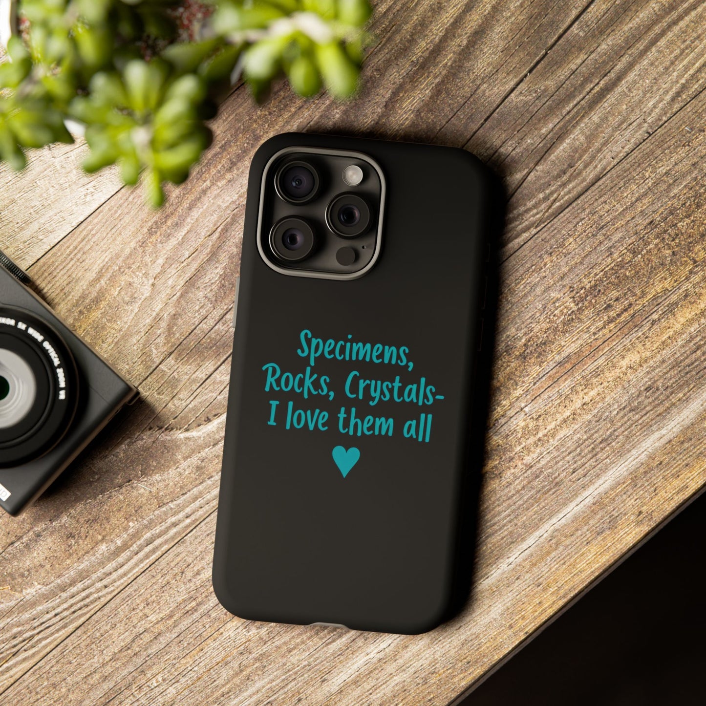Love Crystal iphone Tough Phone Case