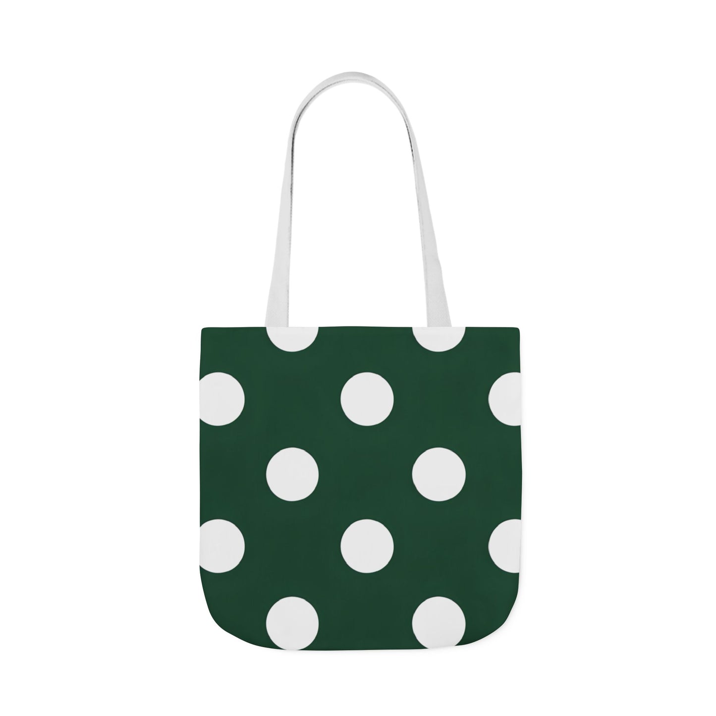 Gretel's Green Polka Dot Tote Bag