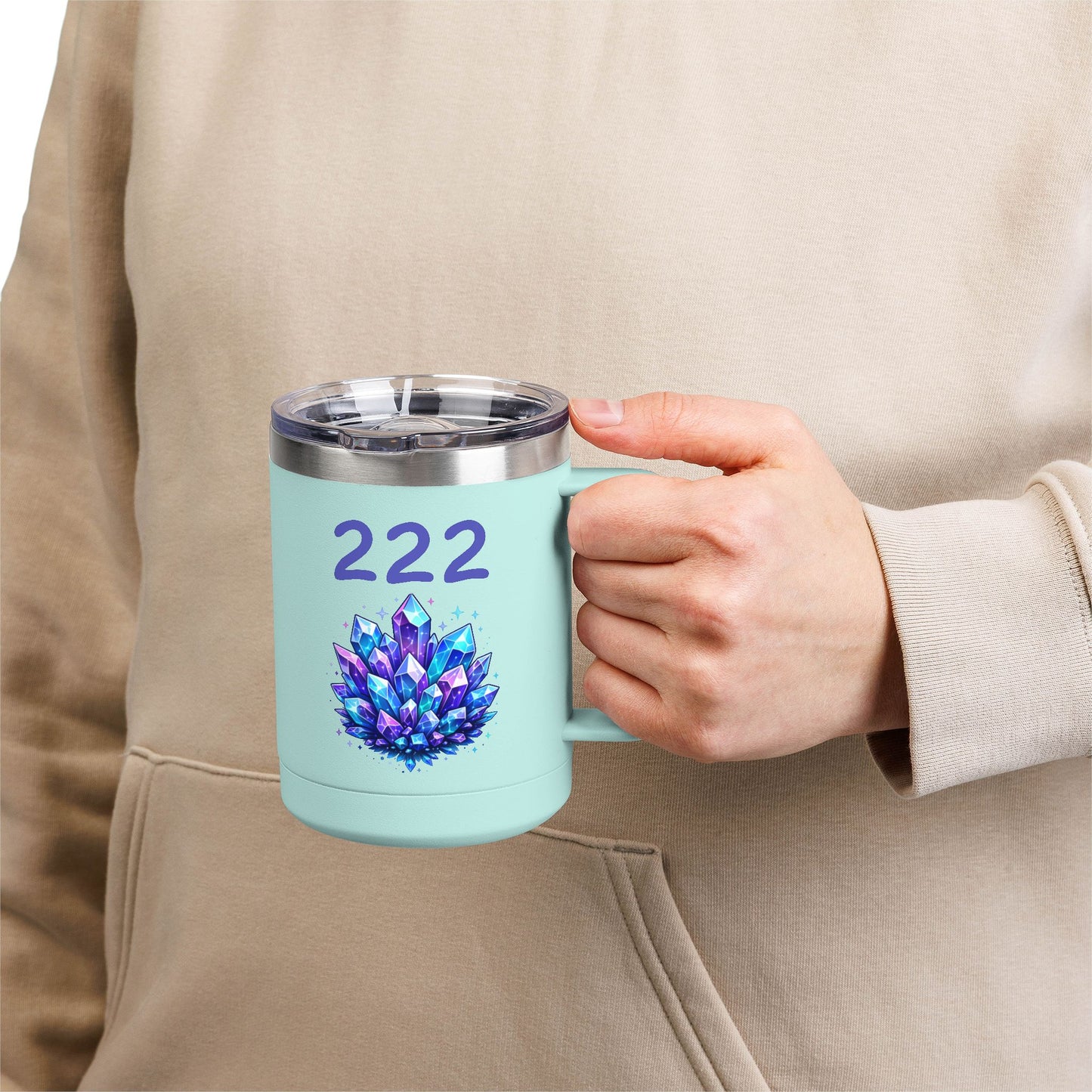 222 Crystal Coffee Mug Tumbler