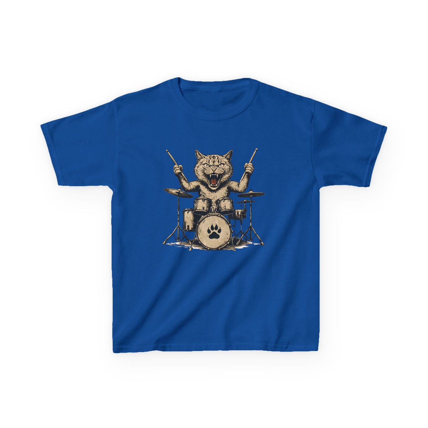 Dave's Drummer Cat Youth Top