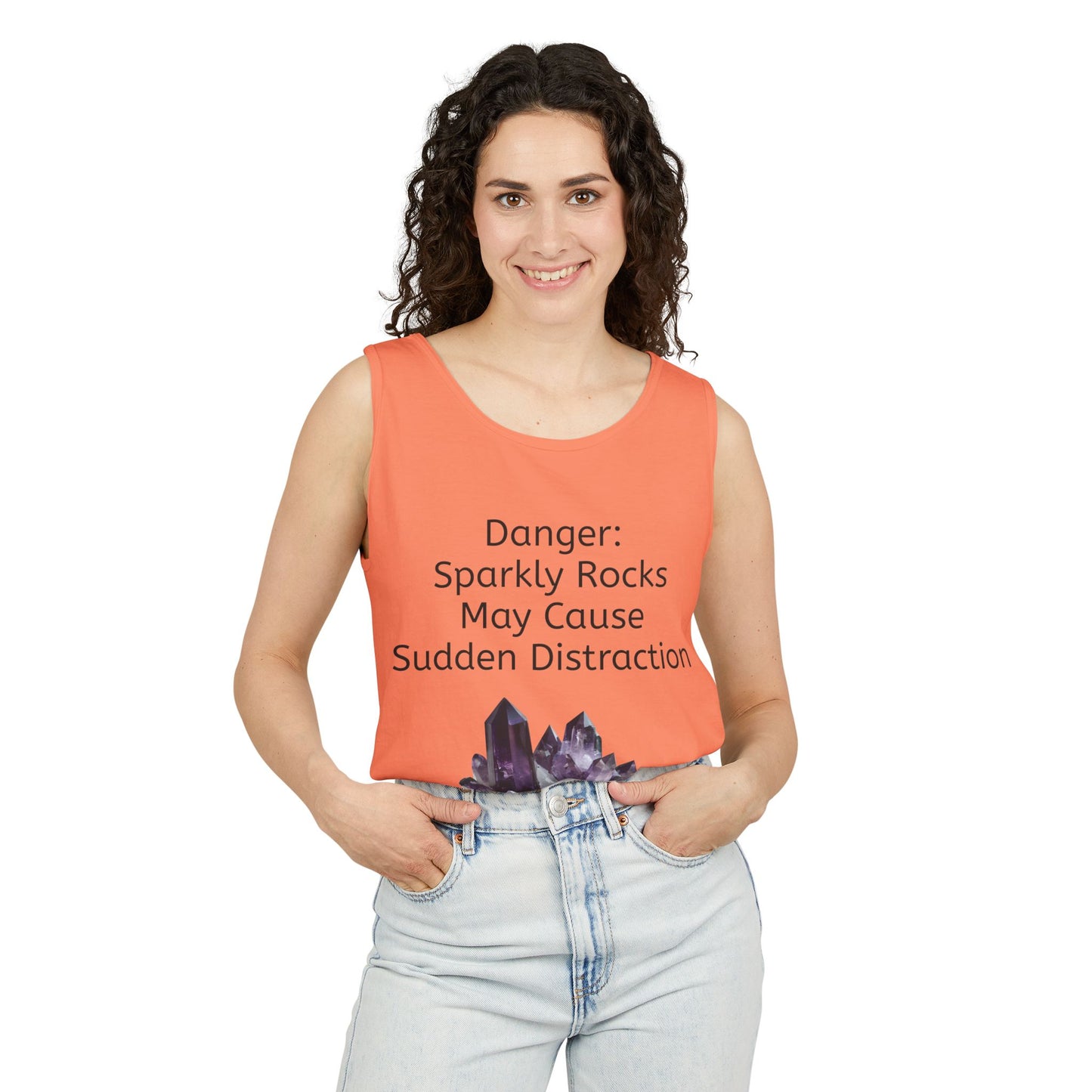 Simba's Sparkly Rocks May Cause Sudden Distraction Tank Shirt