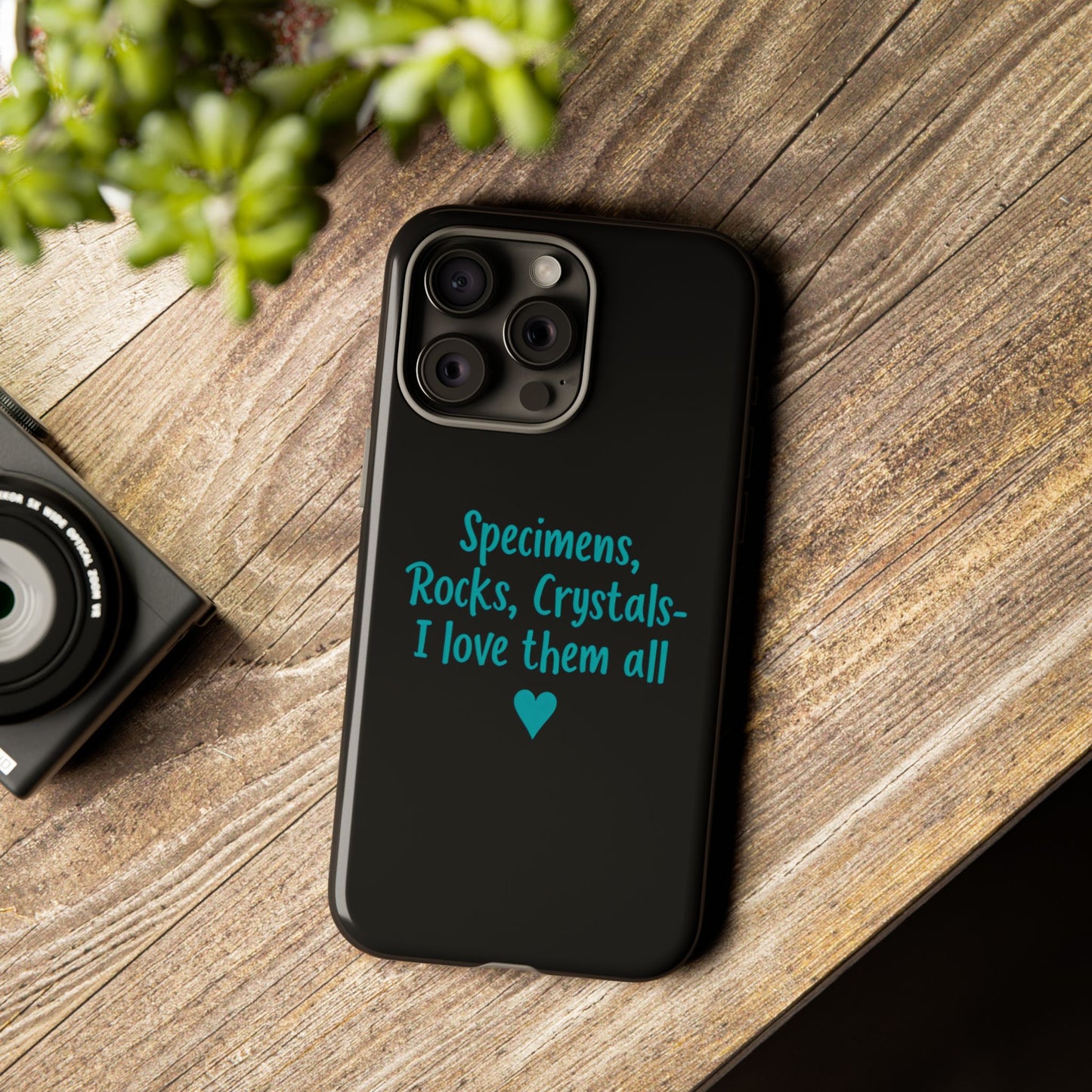 Love Crystal iphone Tough Phone Case