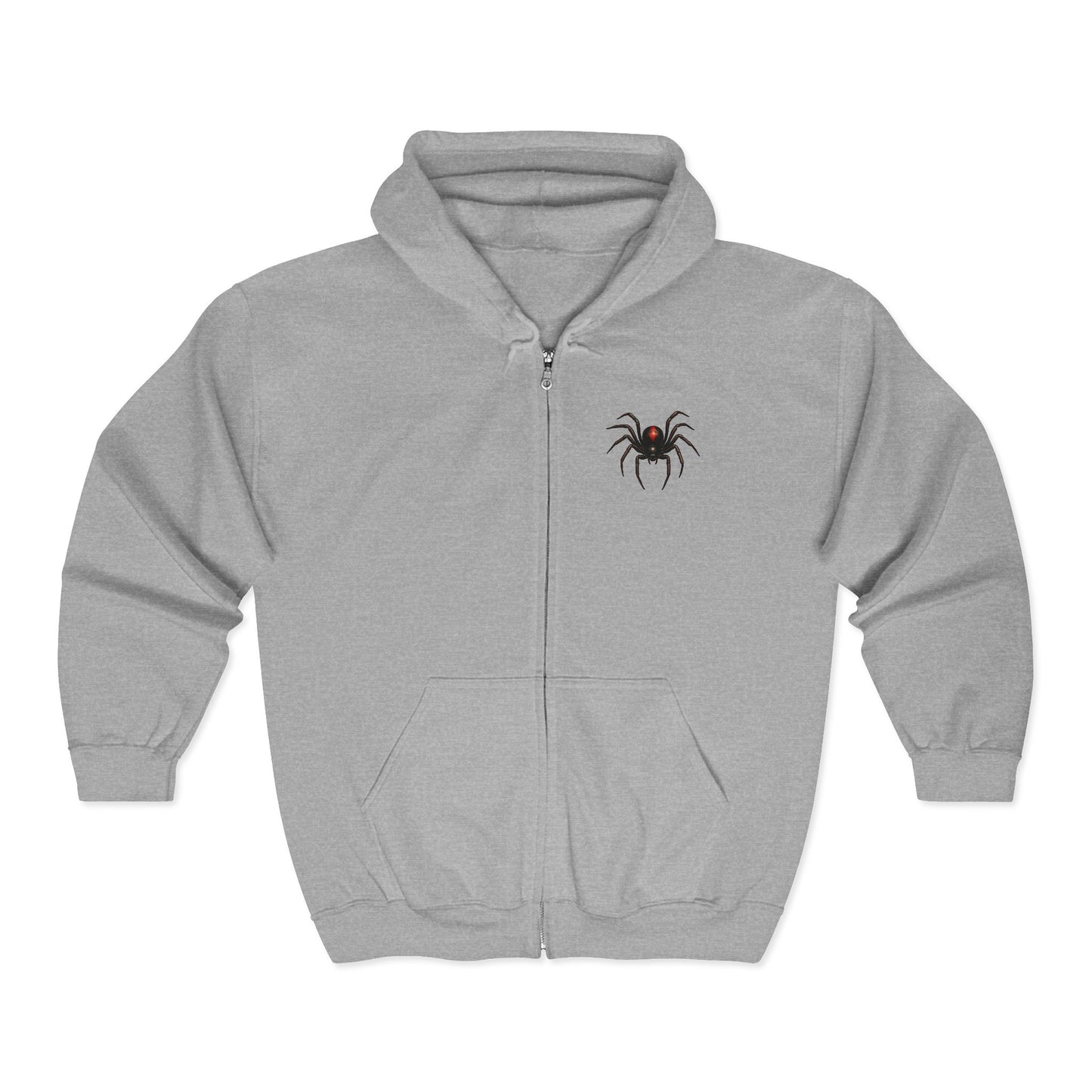 Looks Calm. Isn't. Adult Full Zip Sweatshirt - Hooded