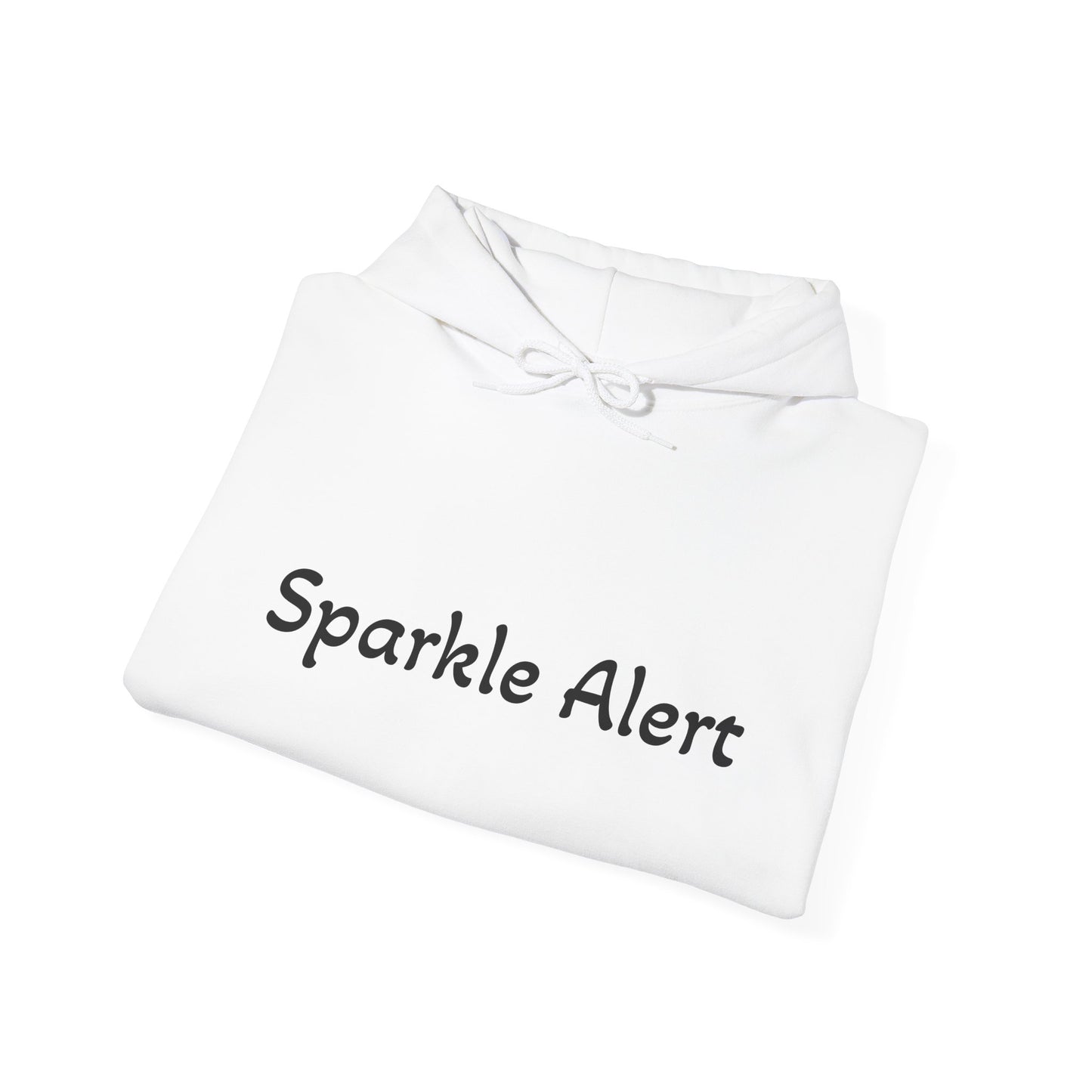 Savanna's  "Sparkle Alert: I wander off for Crystals" Adult Sweatshirt - Hooded