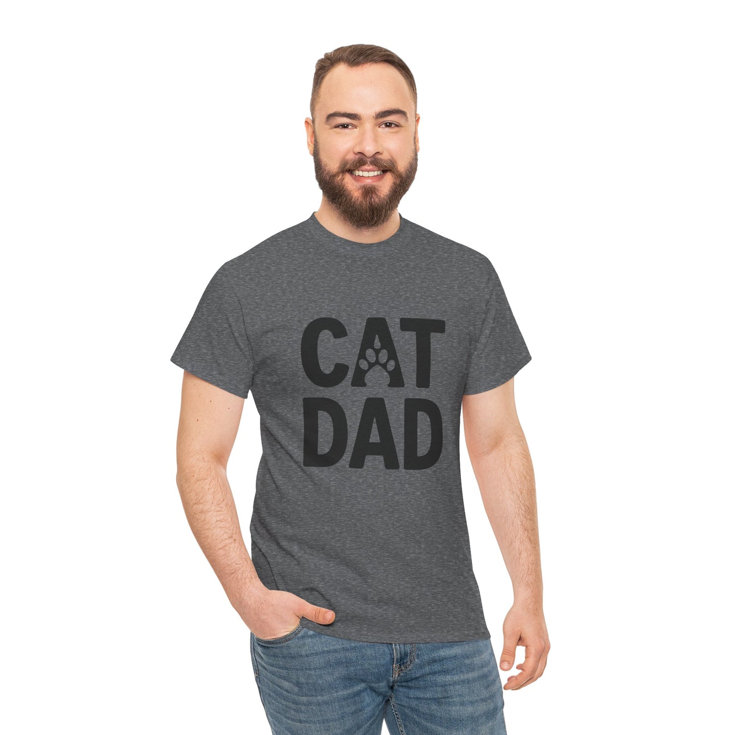 Chuck's Cat Dad Adult Shirt