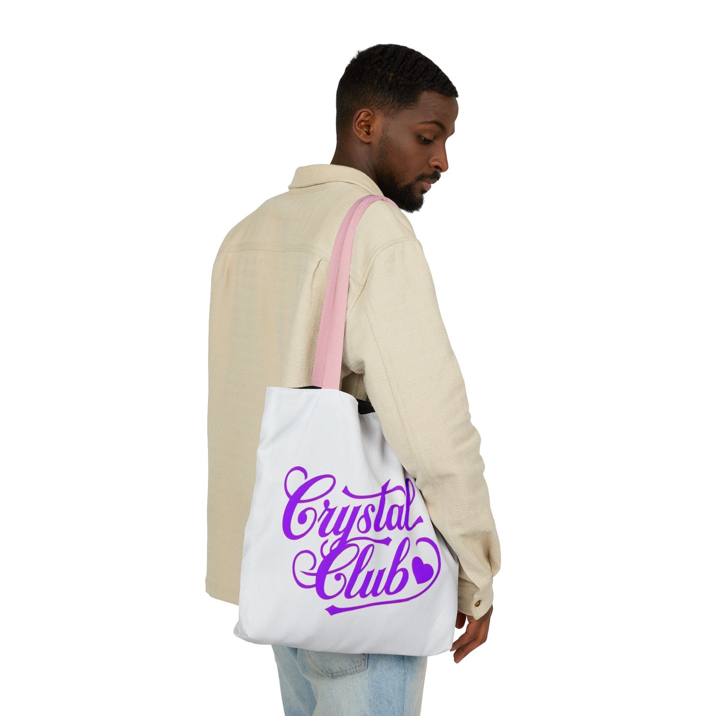 Purple Crystal Club Tote Bag