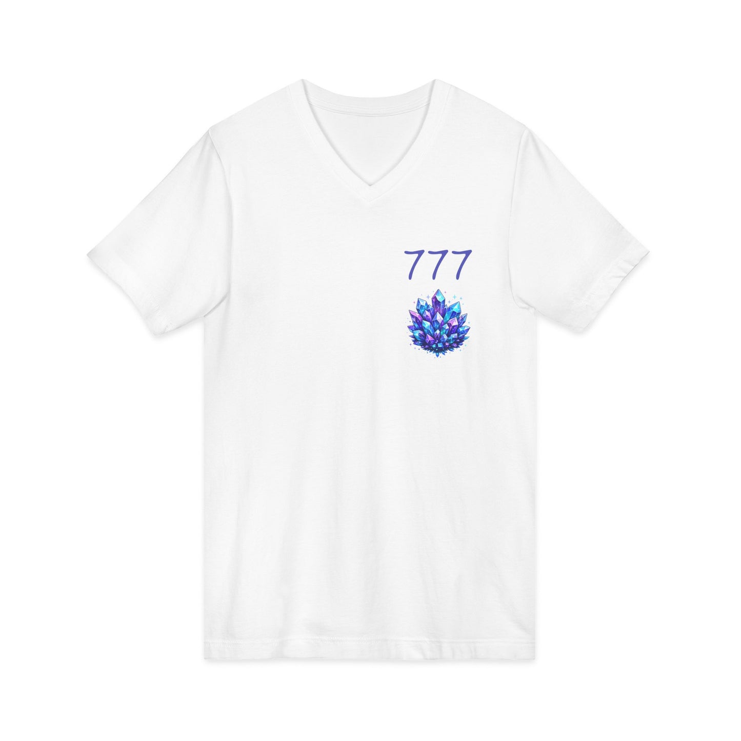 777 Crystal V-Neck Adult Shirt