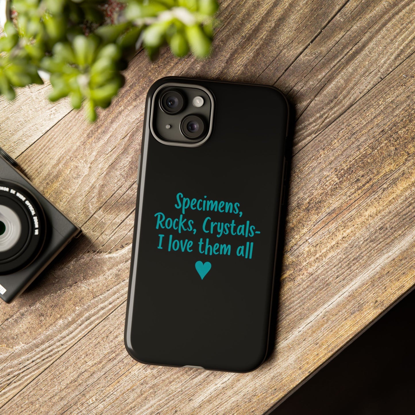 Love Crystal iphone Tough Phone Case