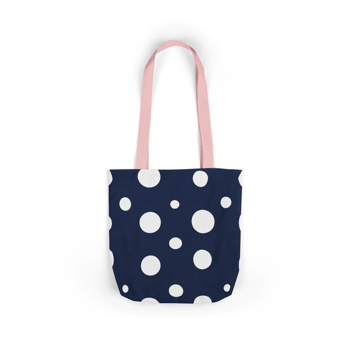 Bonnie's Navy Polka Dot Tote Bag