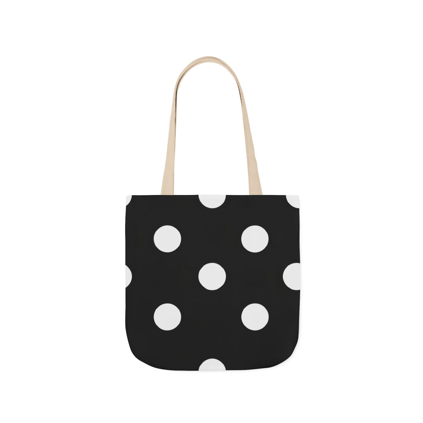 Brian's Black Polka Dot Tote Bag