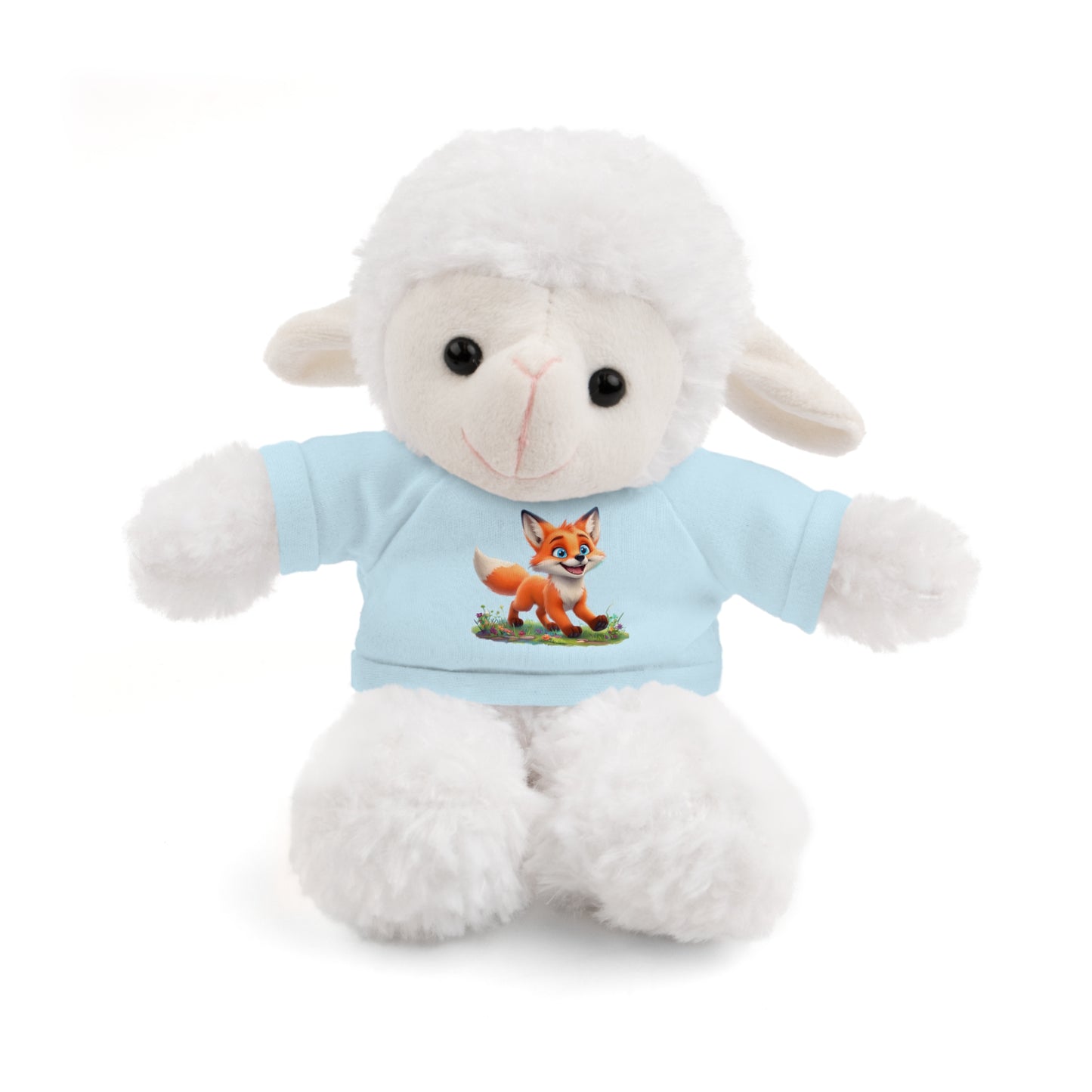 Fox On Tee Animal Plush