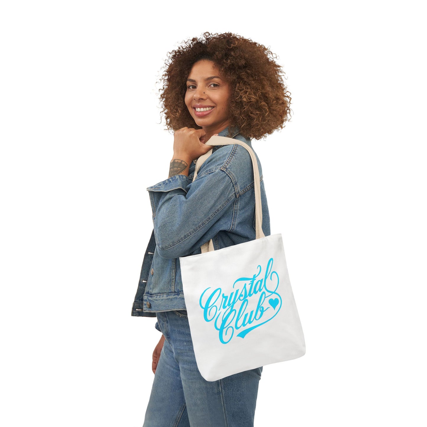 Barb's Blue Crystal Club Tote Bag
