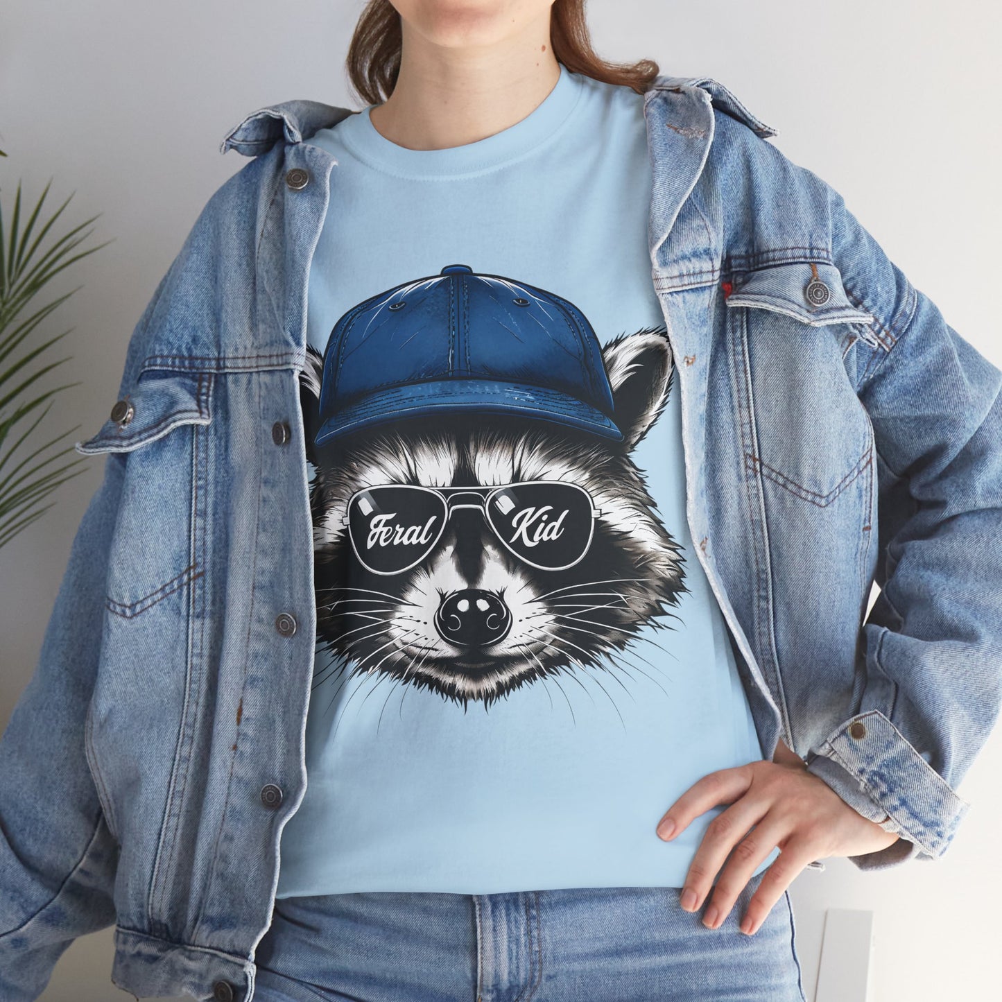 Foley's Feral Kid Raccoon Adult Shirt