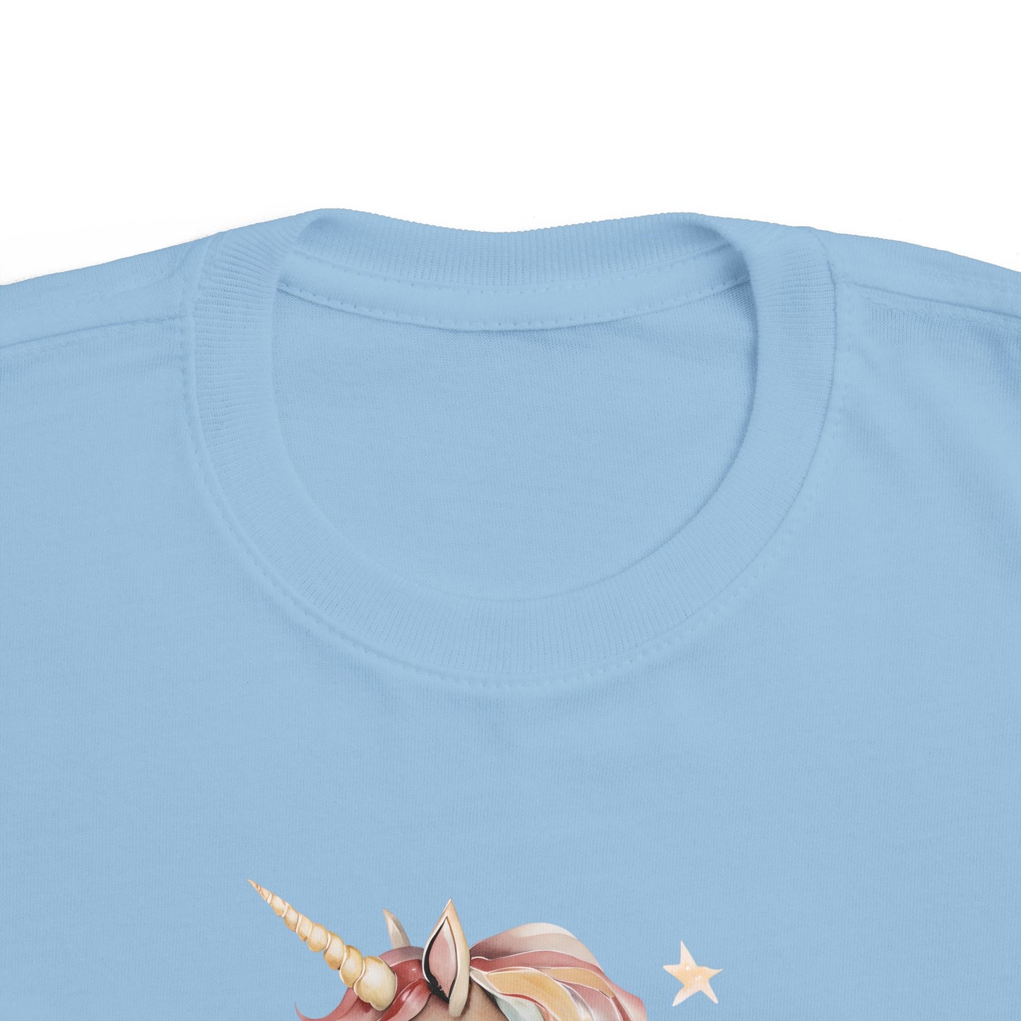 Aria's Unicorn Toddler Top