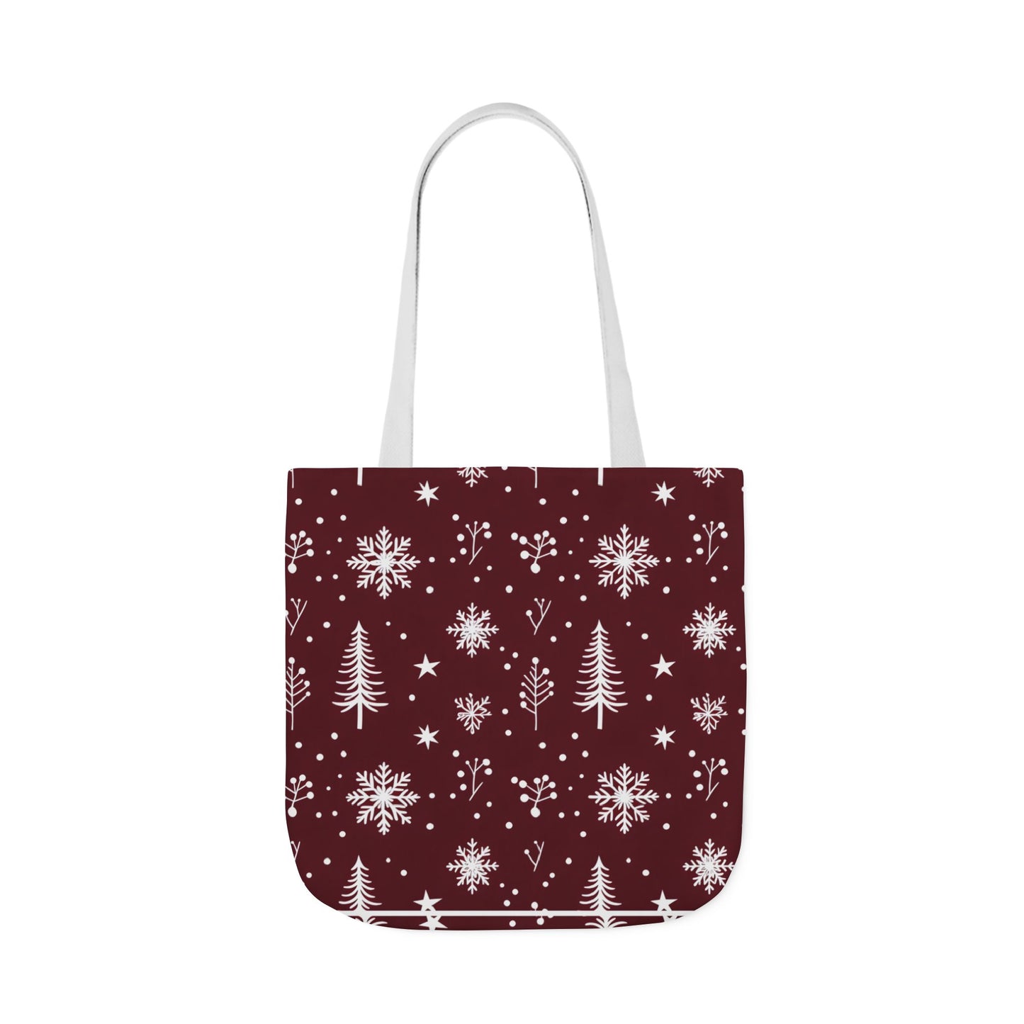 Freya's Festive Snowflake Tote Bag